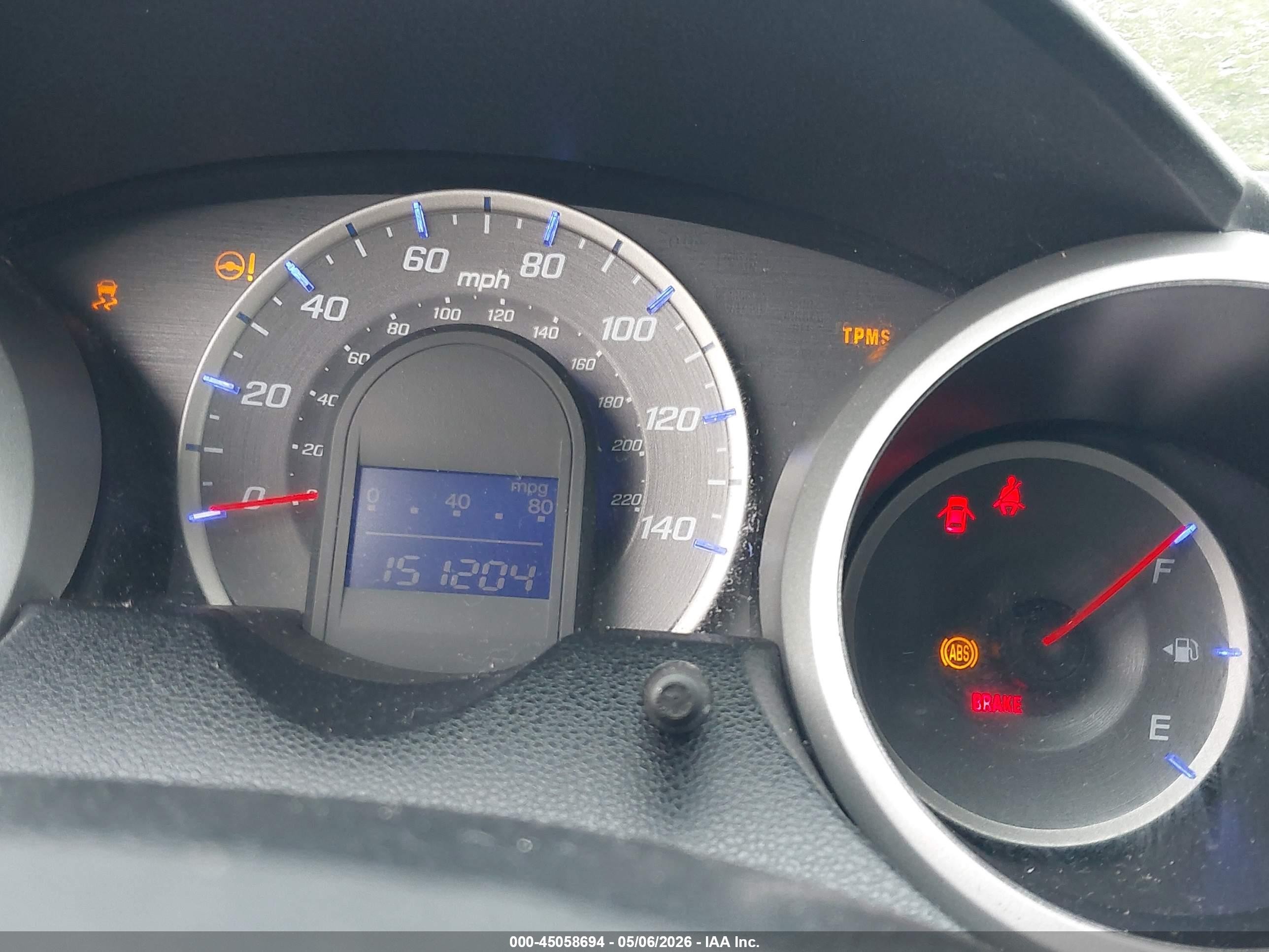 2012 Honda Fit   Gray vin: JHMGE8G33CC039424