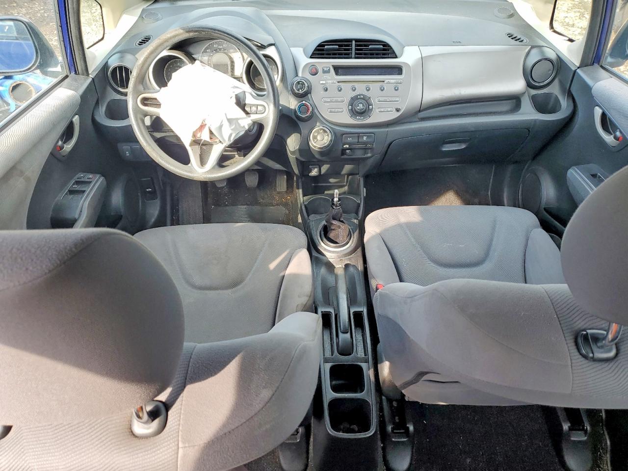2013 Honda Fit Blue vin: JHMGE8G33DC017358