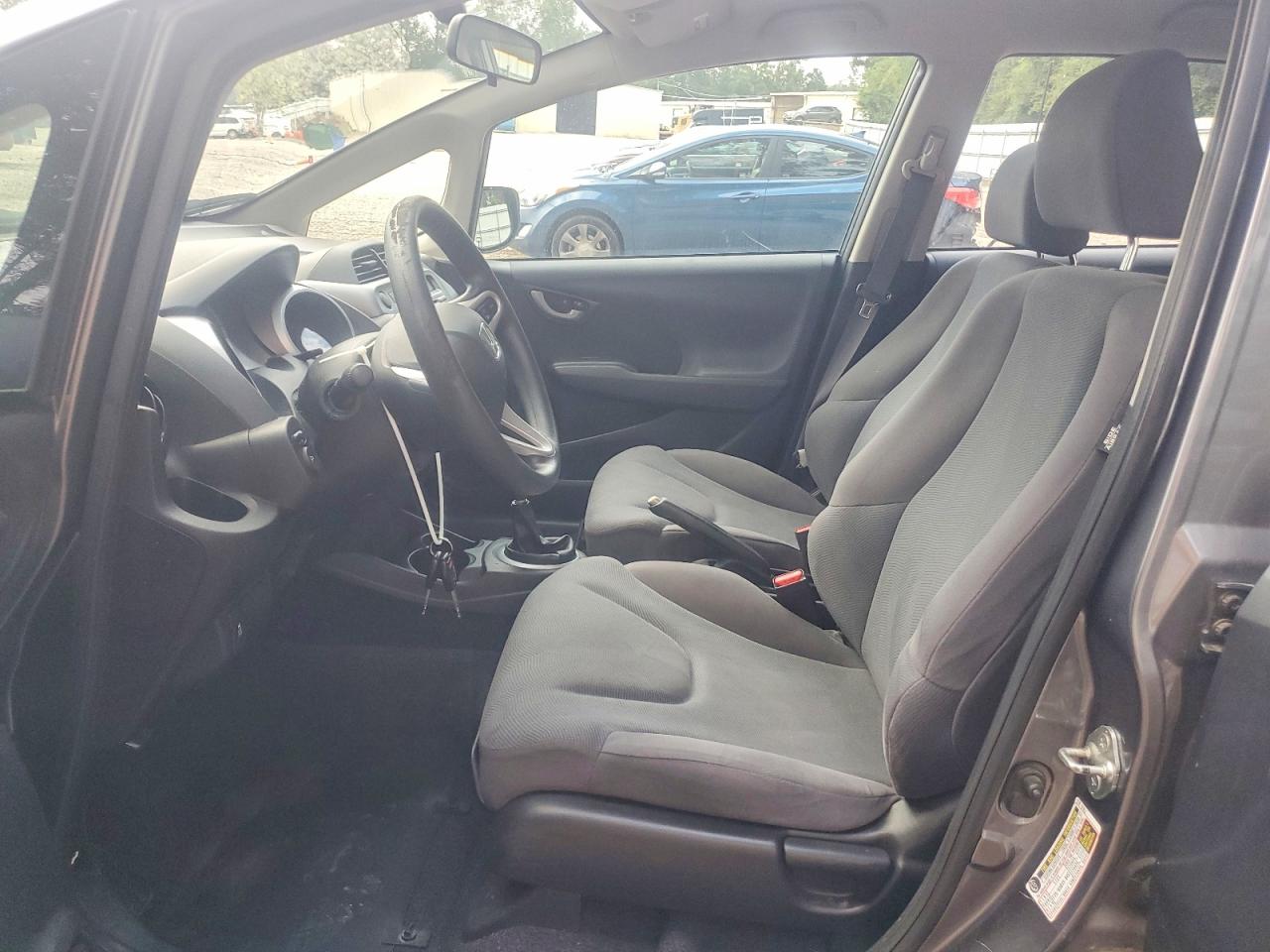 2013 Honda Fit Silver vin: JHMGE8G33DC047685