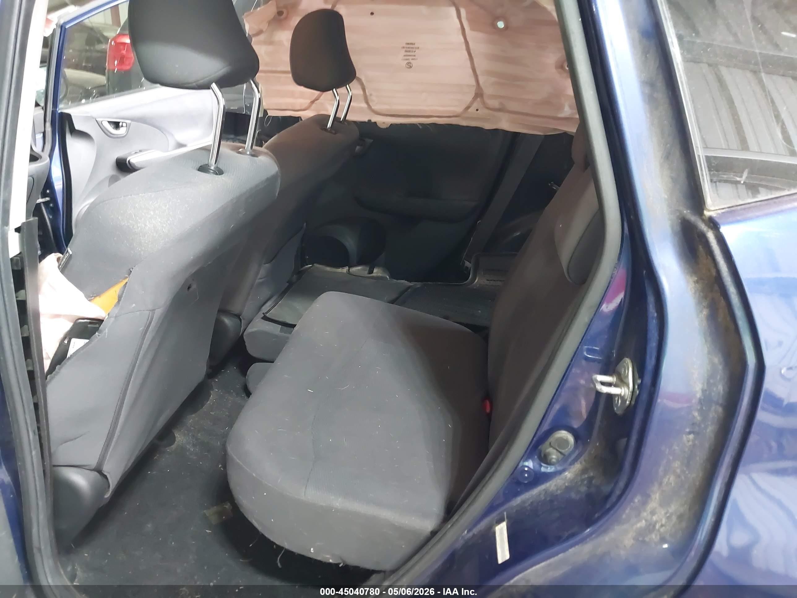 2013 Honda Fit   Blue vin: JHMGE8G33DC059268