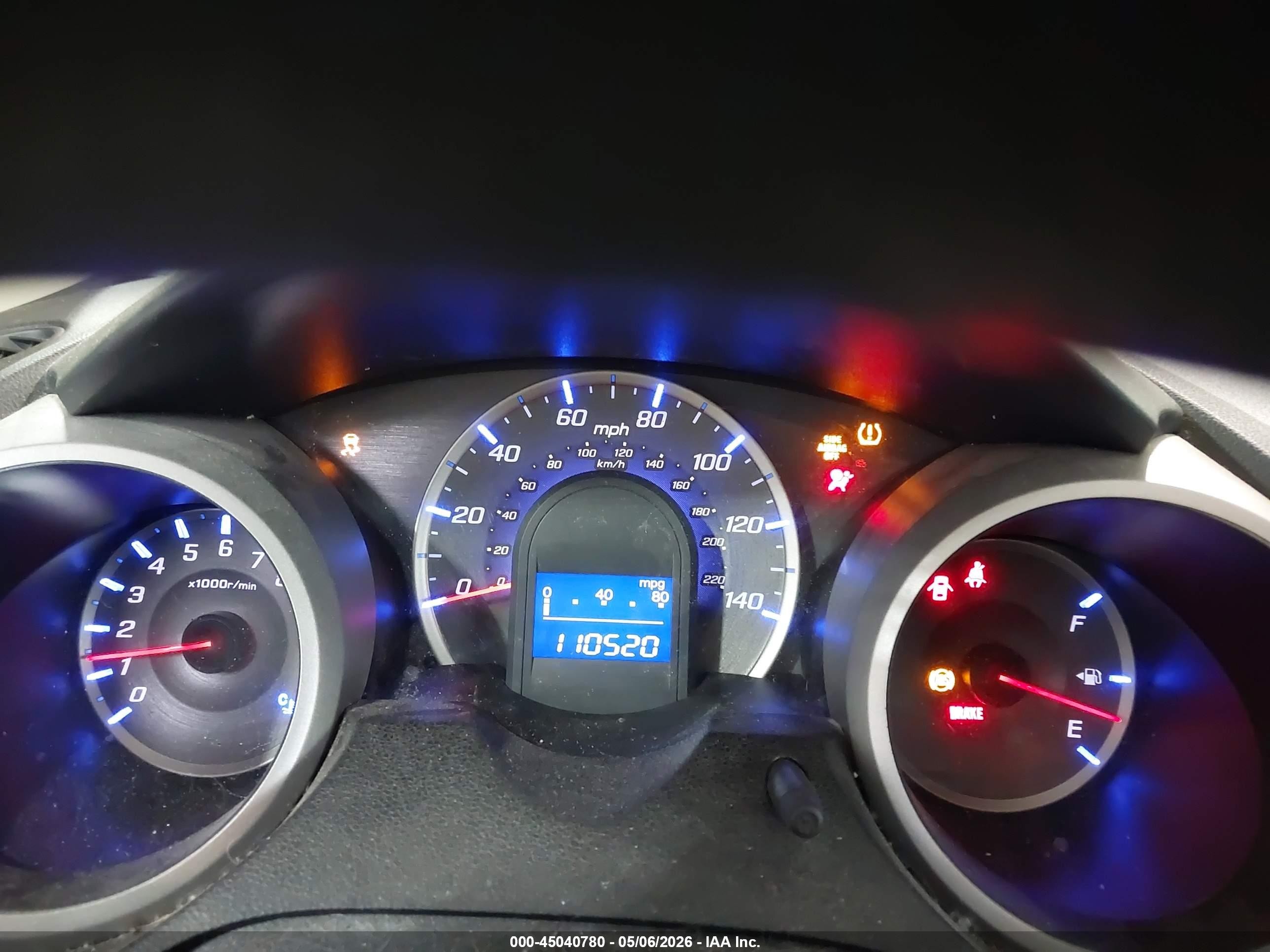 2013 Honda Fit   Blue vin: JHMGE8G33DC059268