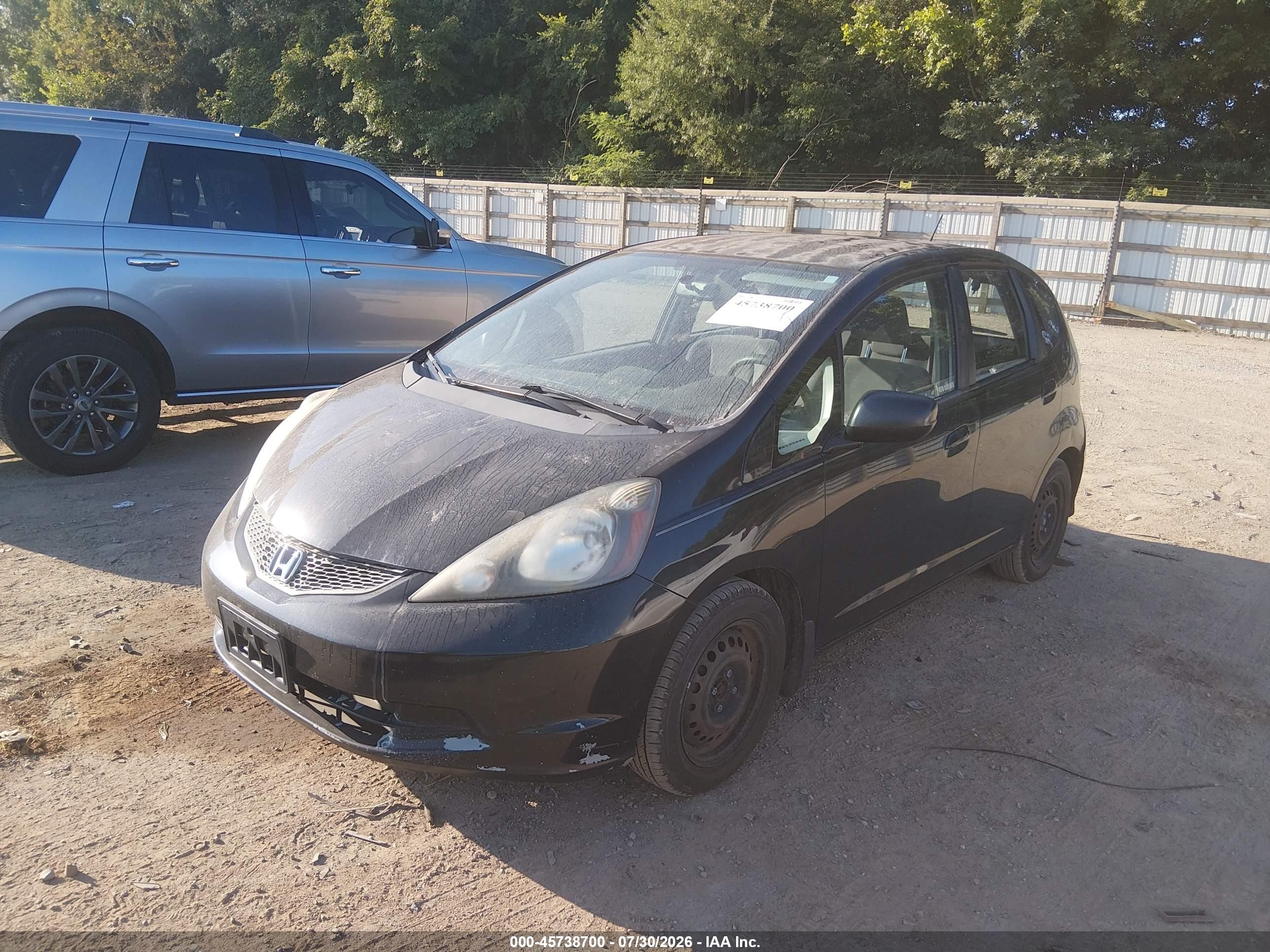 2011 Honda Fit   Black vin: JHMGE8G34BS000863