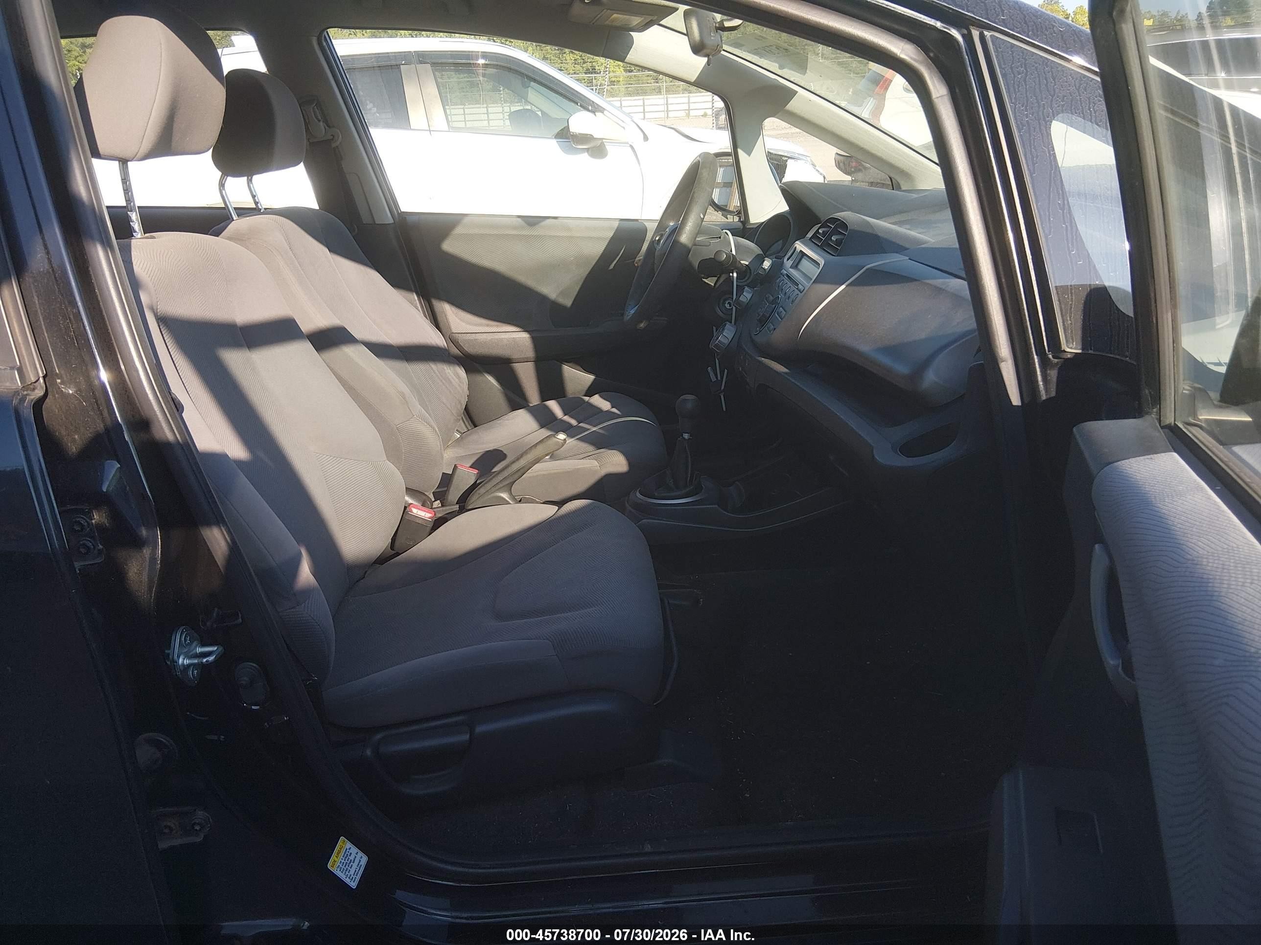 2011 Honda Fit   Black vin: JHMGE8G34BS000863
