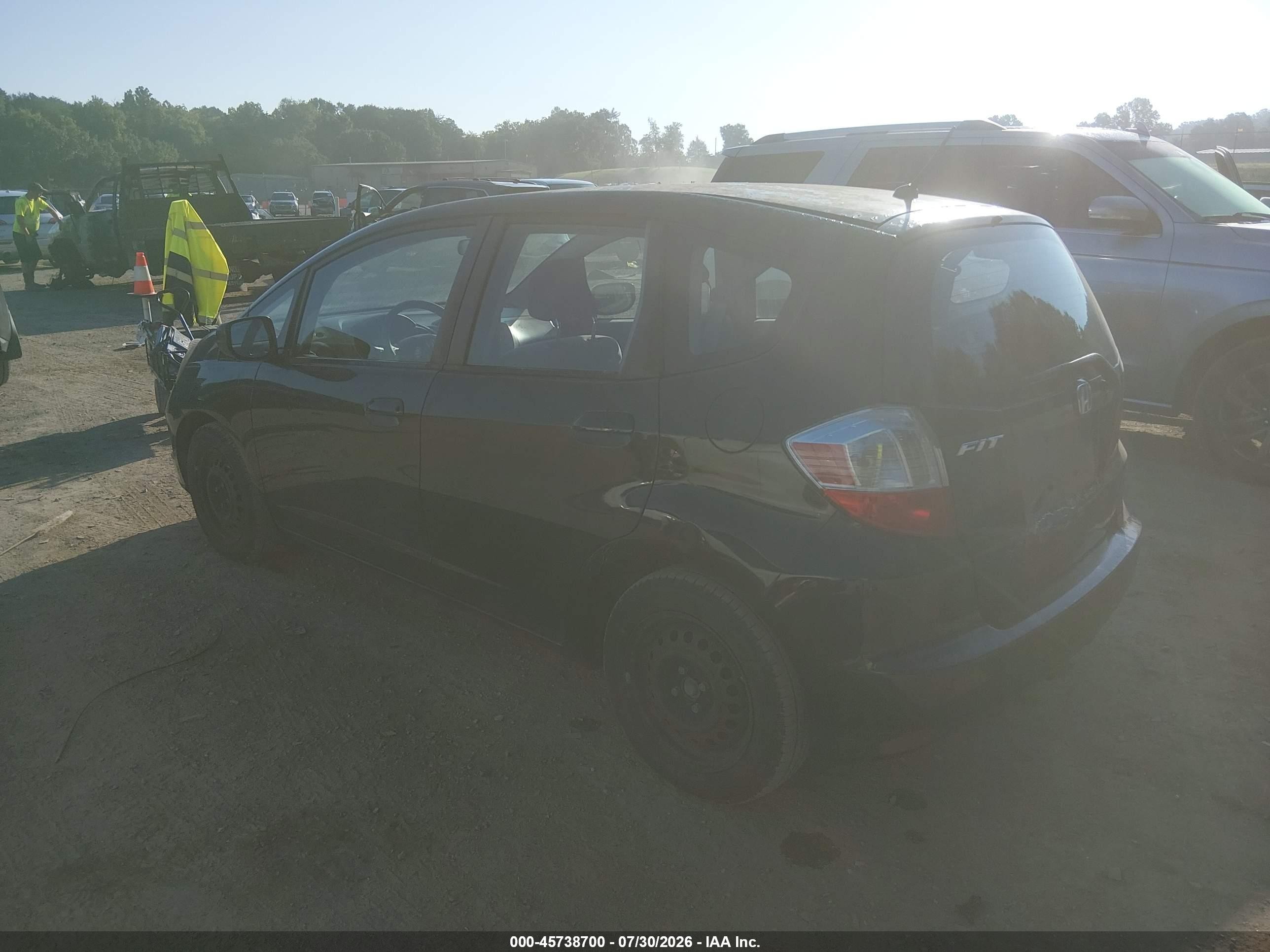 2011 Honda Fit   Black vin: JHMGE8G34BS000863