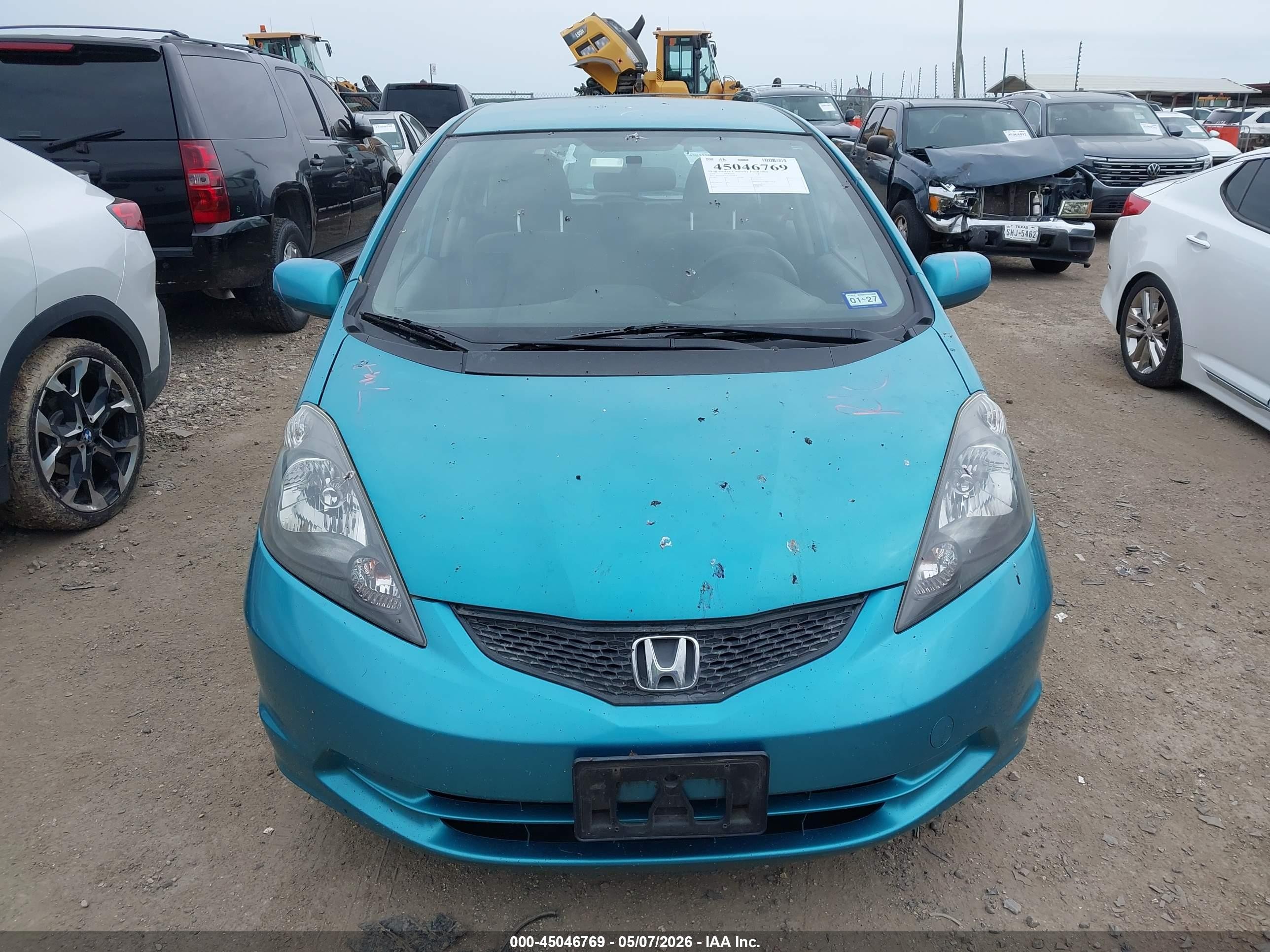 2012 Honda Fit   Бирюзовый vin: JHMGE8G34CC003872