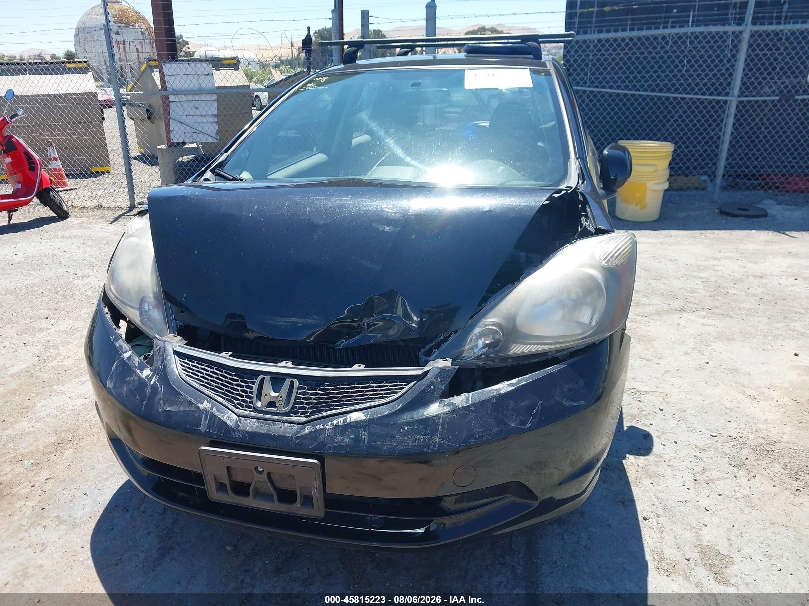 2013 Honda Fit   Черный vin: JHMGE8G34DC054340