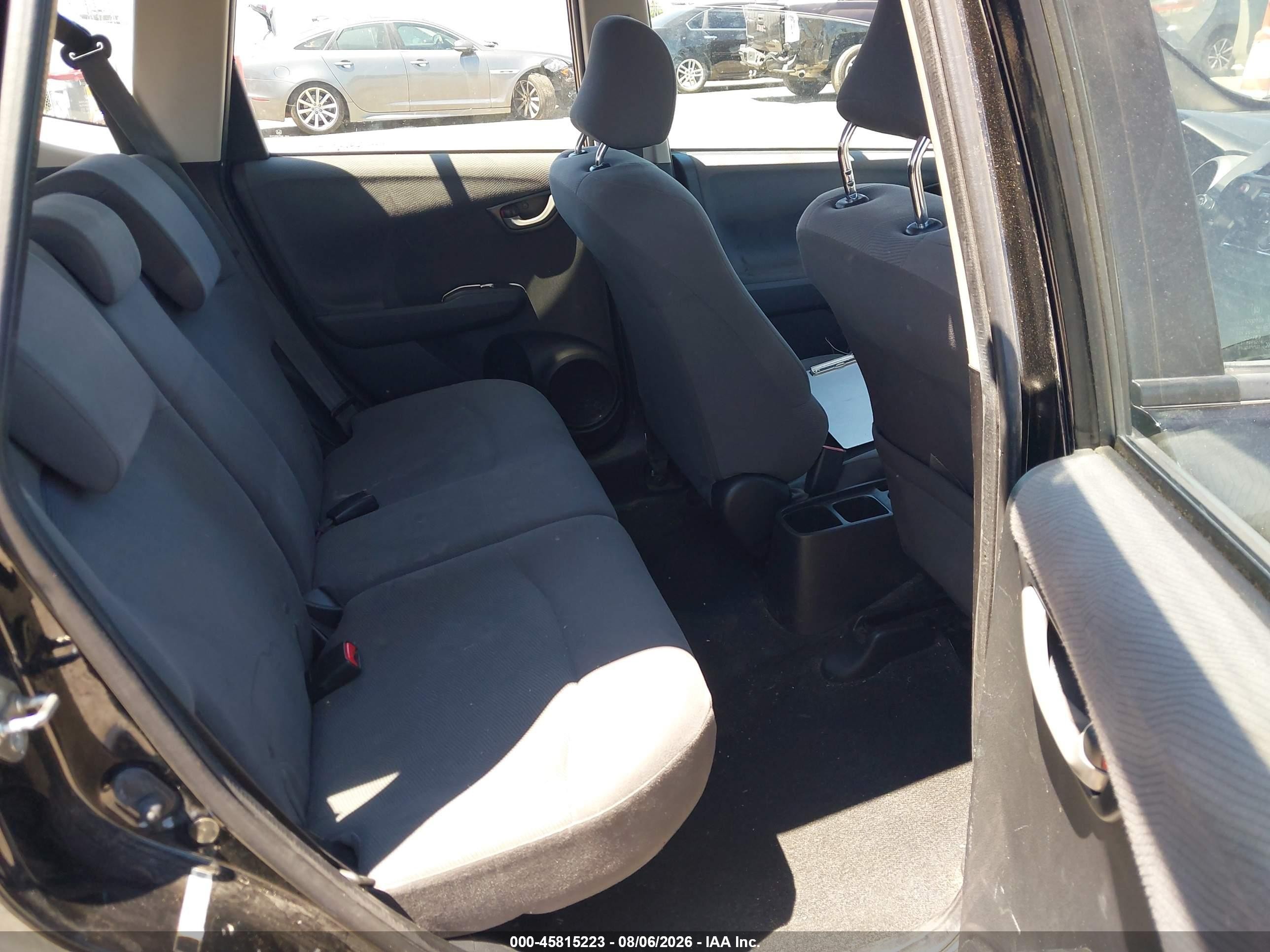 2013 Honda Fit   Черный vin: JHMGE8G34DC054340
