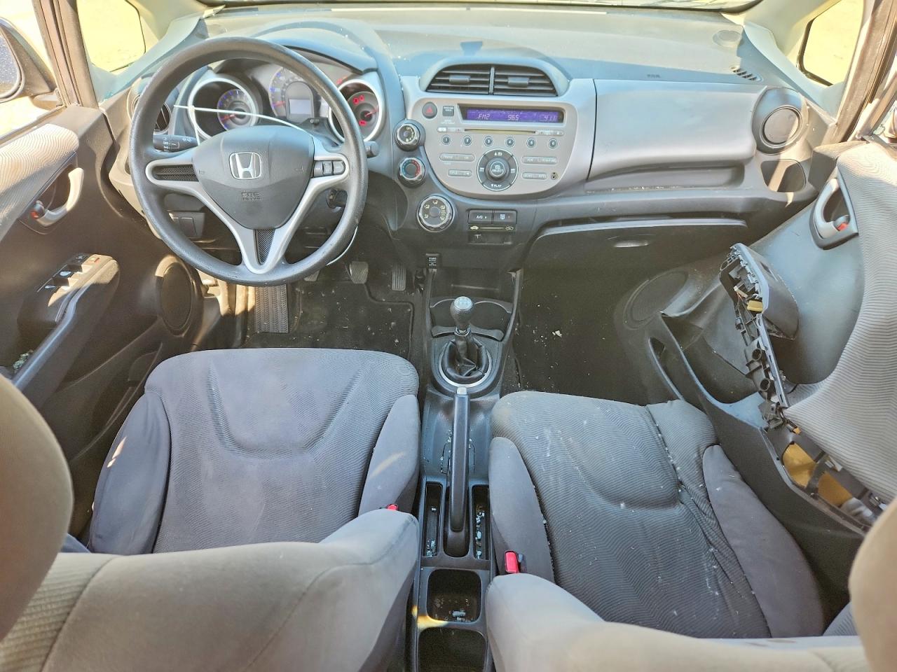 2012 Honda Fit Серый vin: JHMGE8G35CC035925