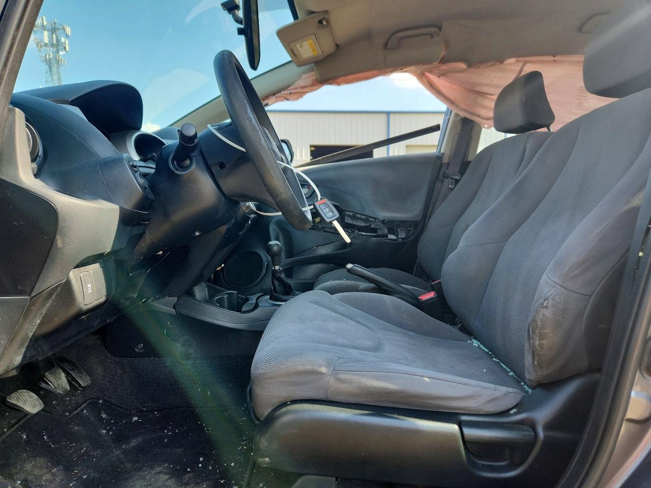 2012 Honda Fit Серый vin: JHMGE8G35CC035925