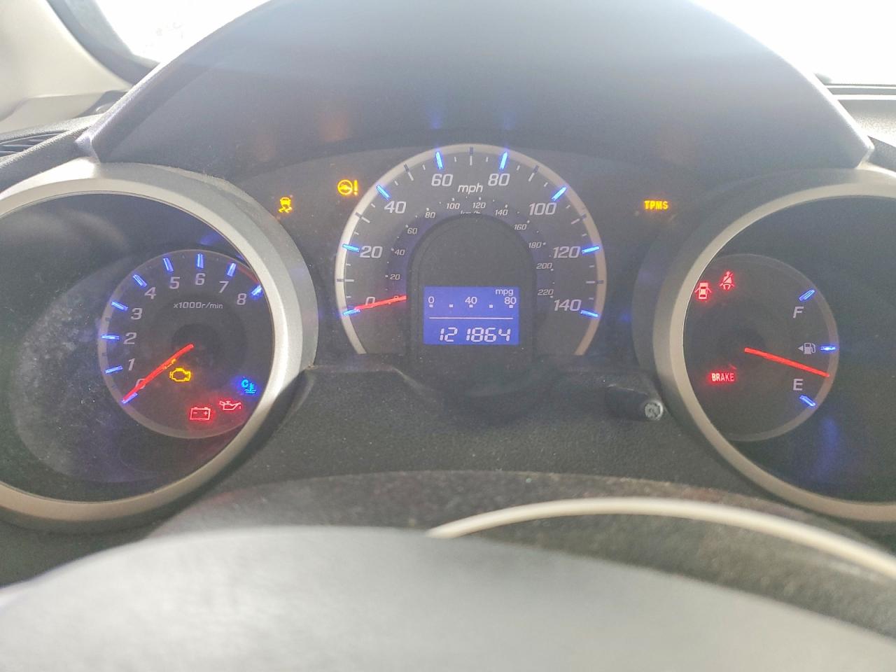2013 Honda Fit Серый vin: JHMGE8G35DC019788