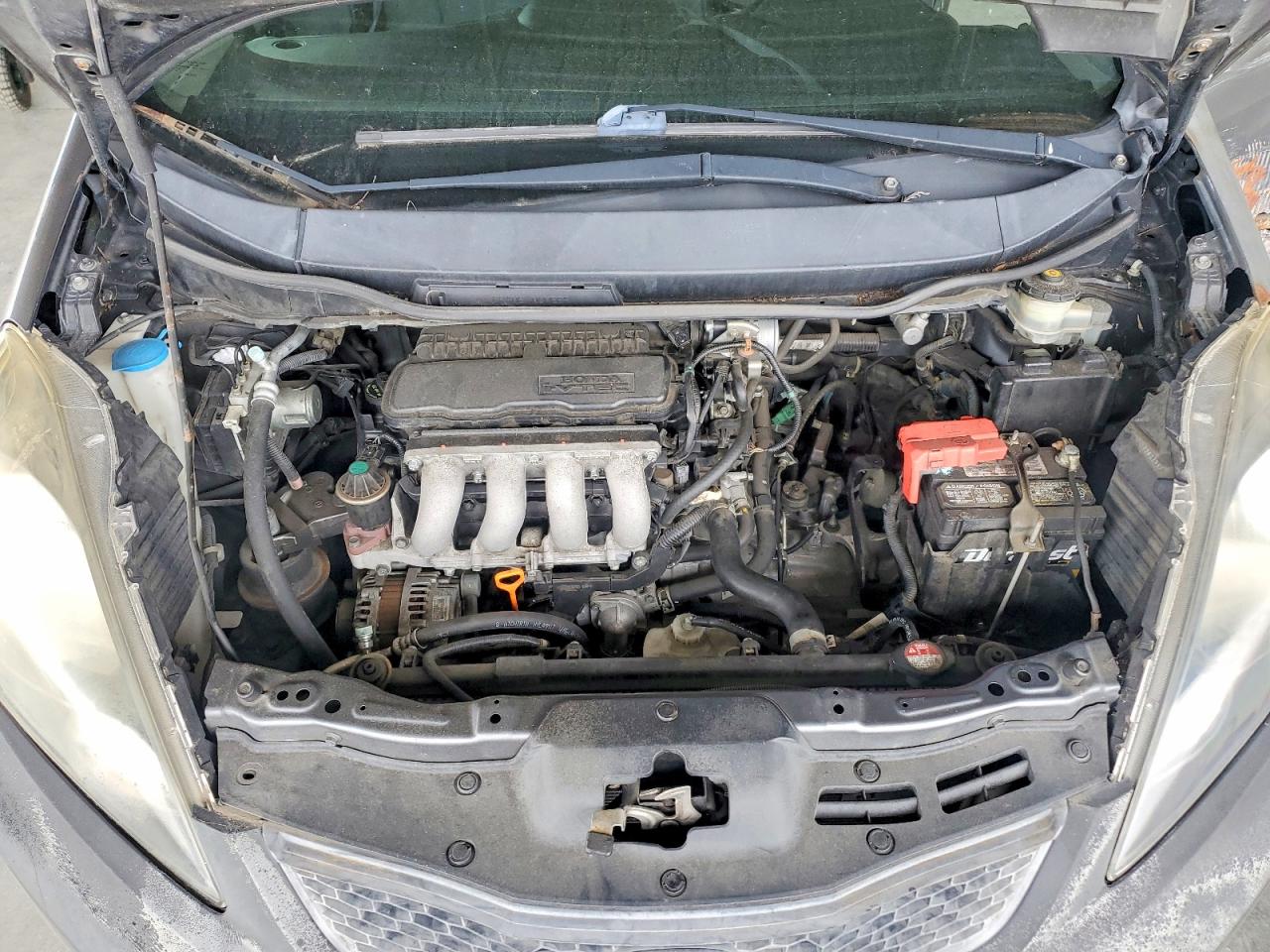 2013 Honda Fit Серый vin: JHMGE8G35DC019788
