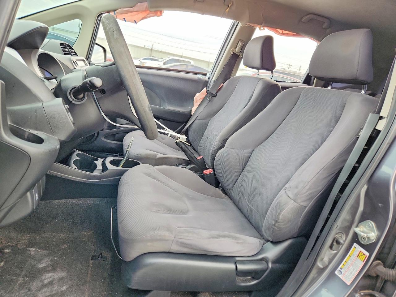 2013 Honda Fit Gray vin: JHMGE8G35DC027552
