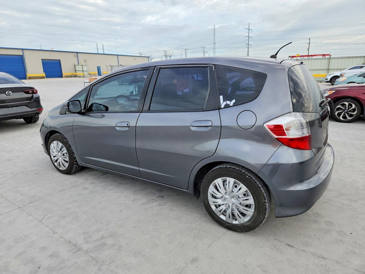 2013 Honda Fit Gray vin: JHMGE8G35DC027552
