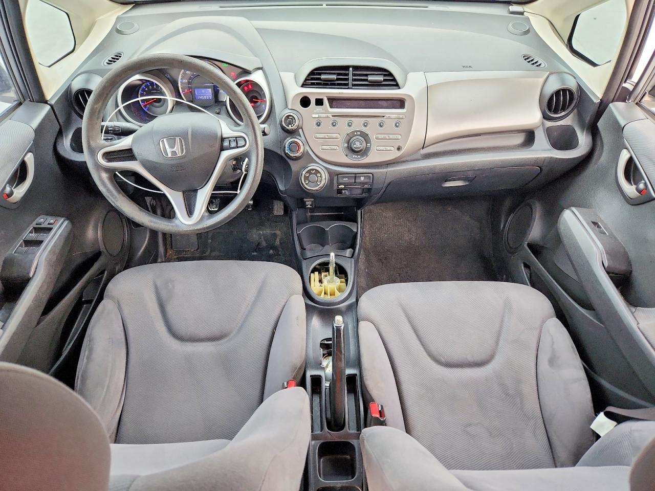 2013 Honda Fit Gray vin: JHMGE8G35DC027552