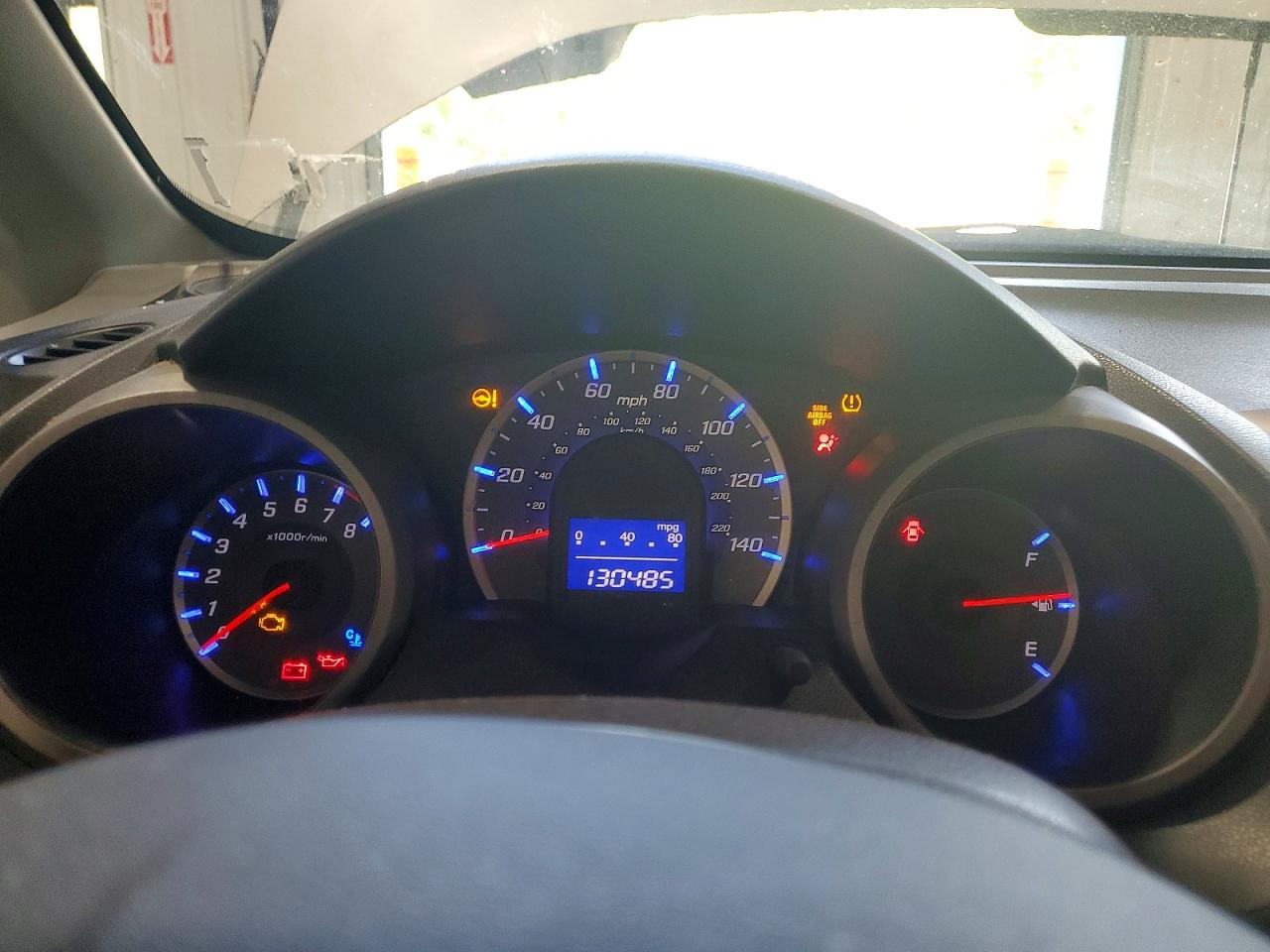 2011 Honda Fit Gray vin: JHMGE8G36BS001416