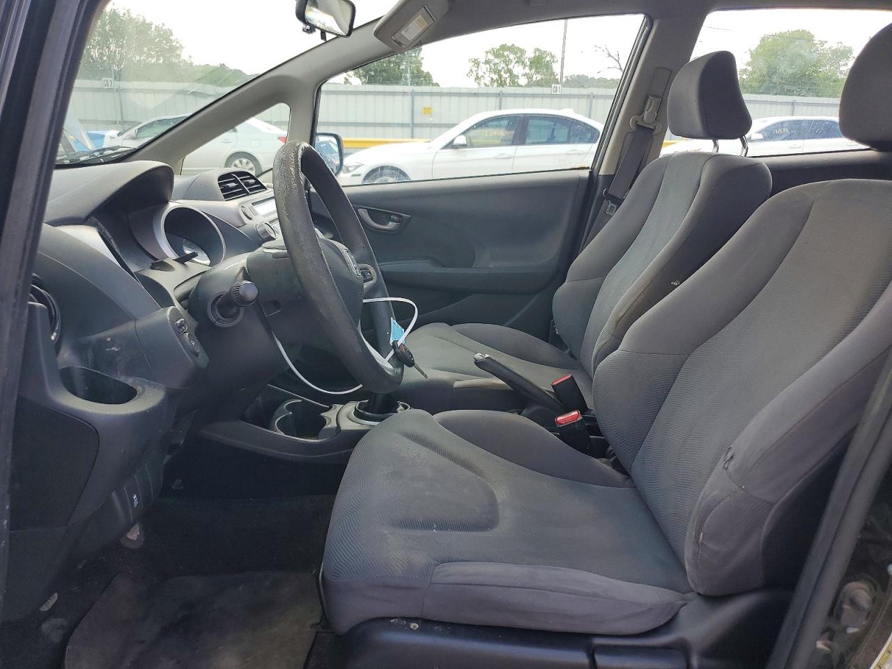 2012 Honda Fit Black vin: JHMGE8G37CC039099