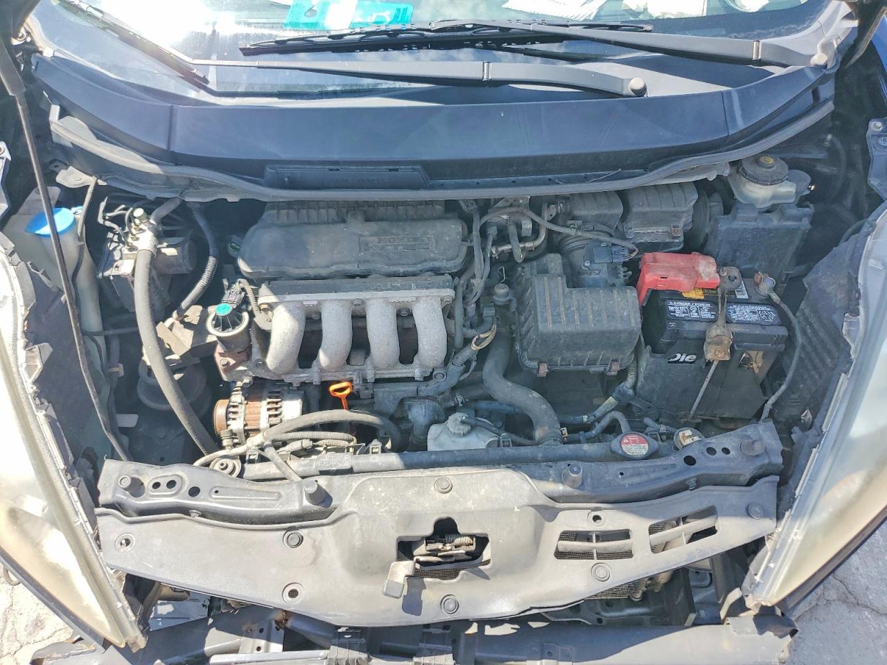 2012 Honda Fit Black vin: JHMGE8G37CC039099