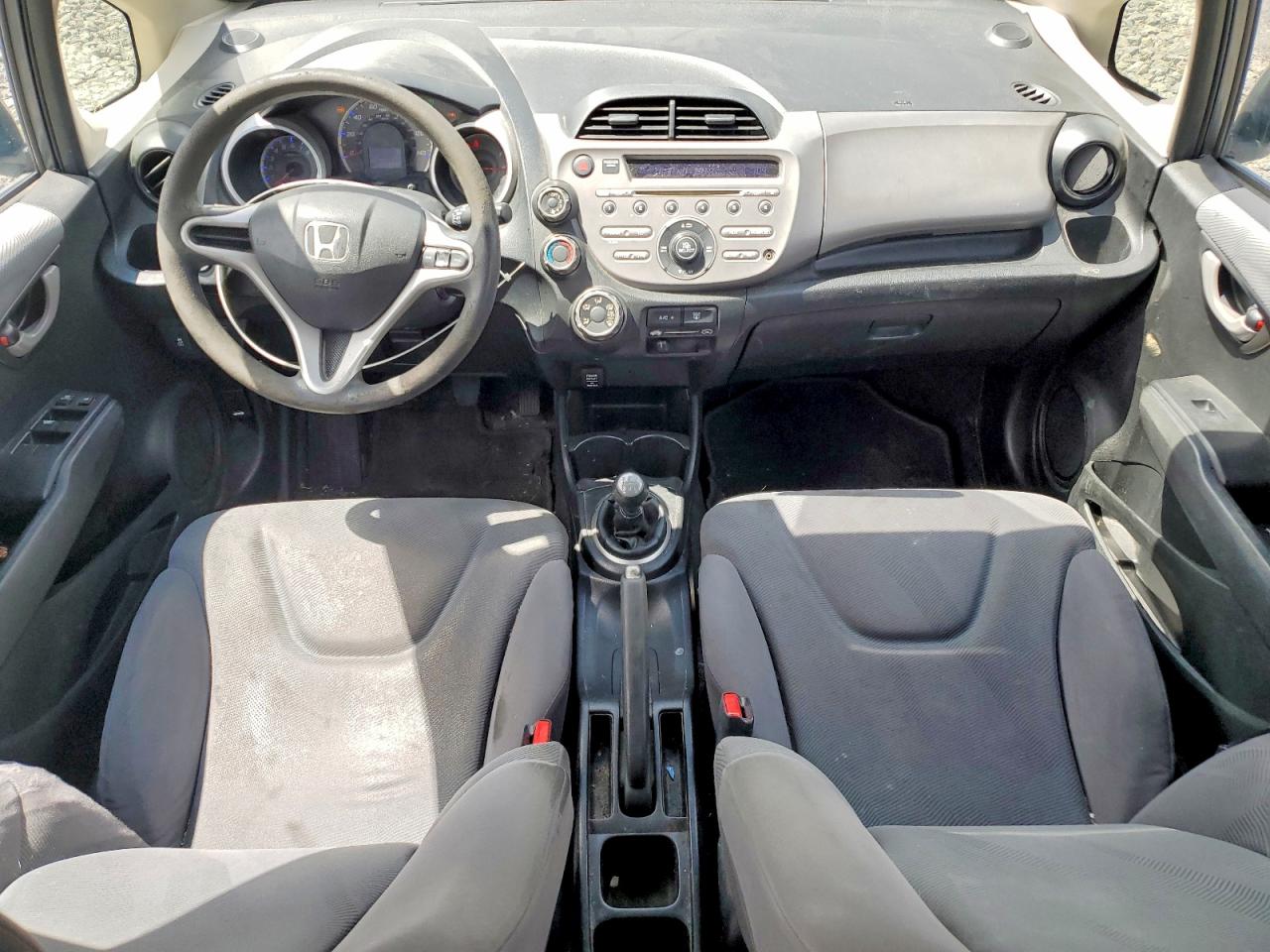 2012 Honda Fit Gray vin: JHMGE8G37CS001734
