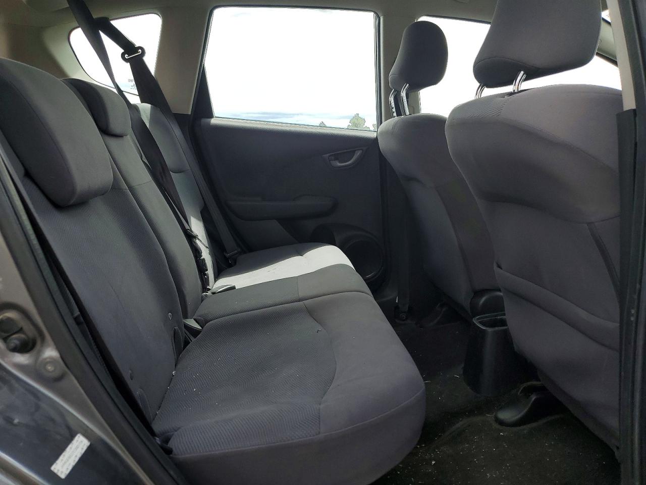 2012 Honda Fit Gray vin: JHMGE8G37CS001734