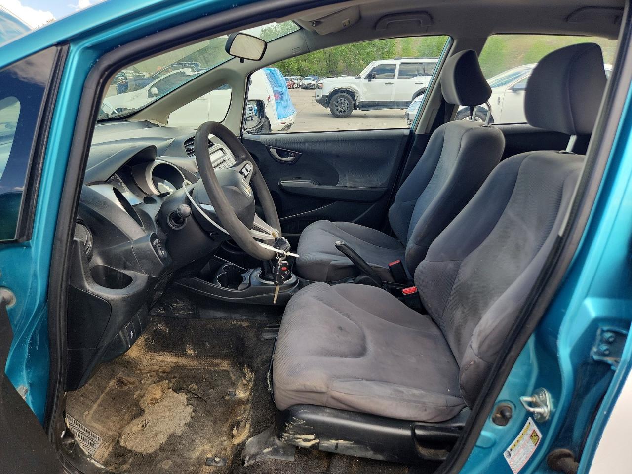 2012 Honda Fit Turquoise vin: JHMGE8G38CC004569