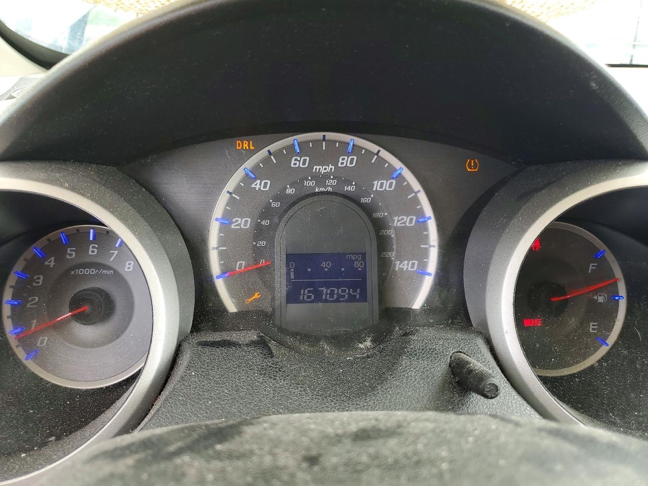 2012 Honda Fit Black vin: JHMGE8G38CC040844