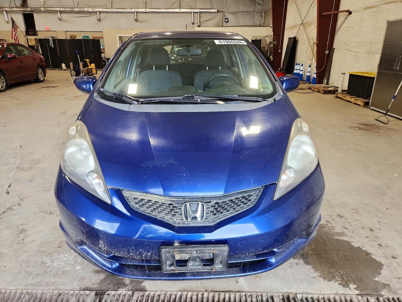 2013 Honda Fit Blue vin: JHMGE8G38DC066569