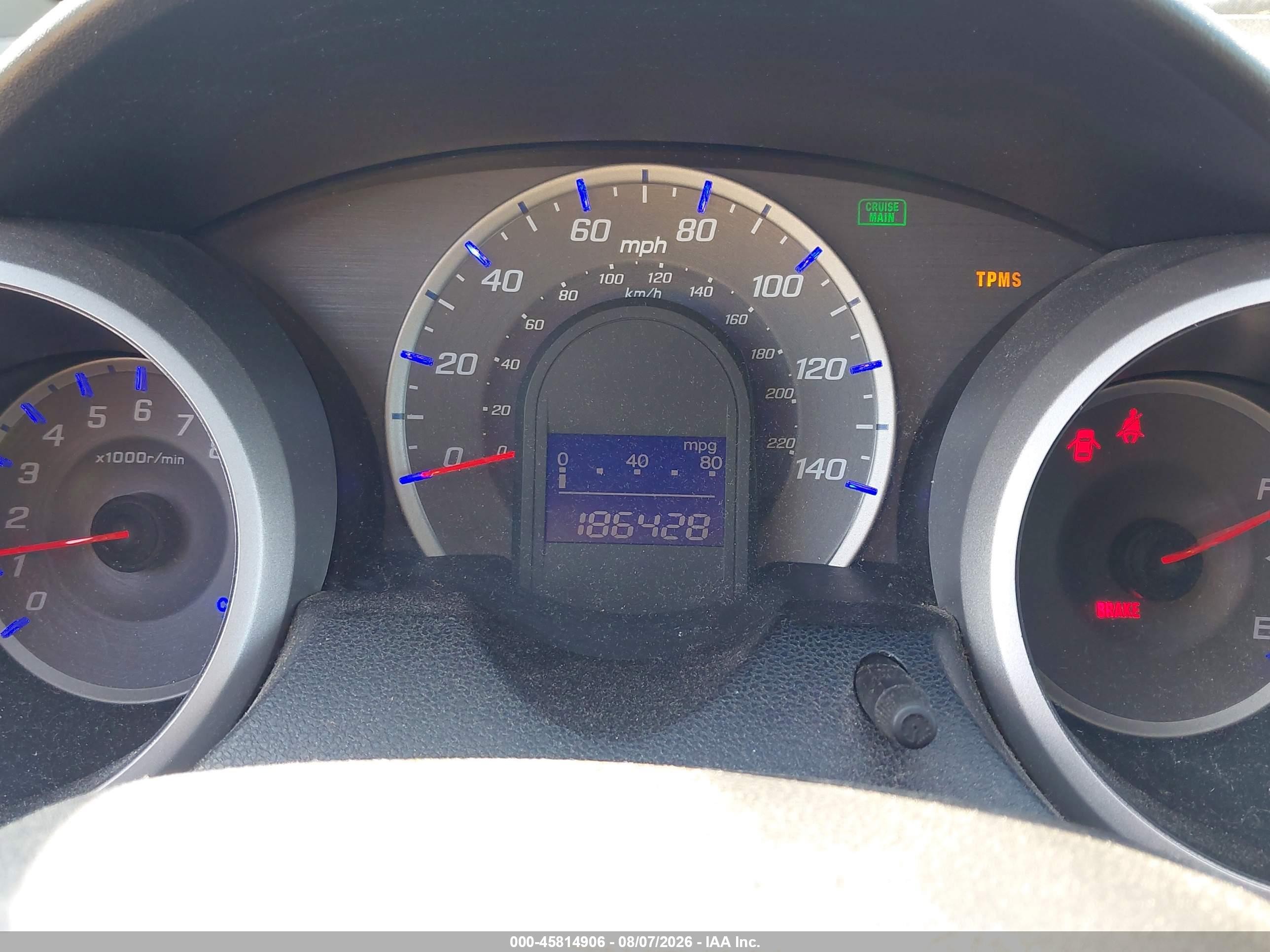 2013 Honda Fit   Серый vin: JHMGE8G38DC069293