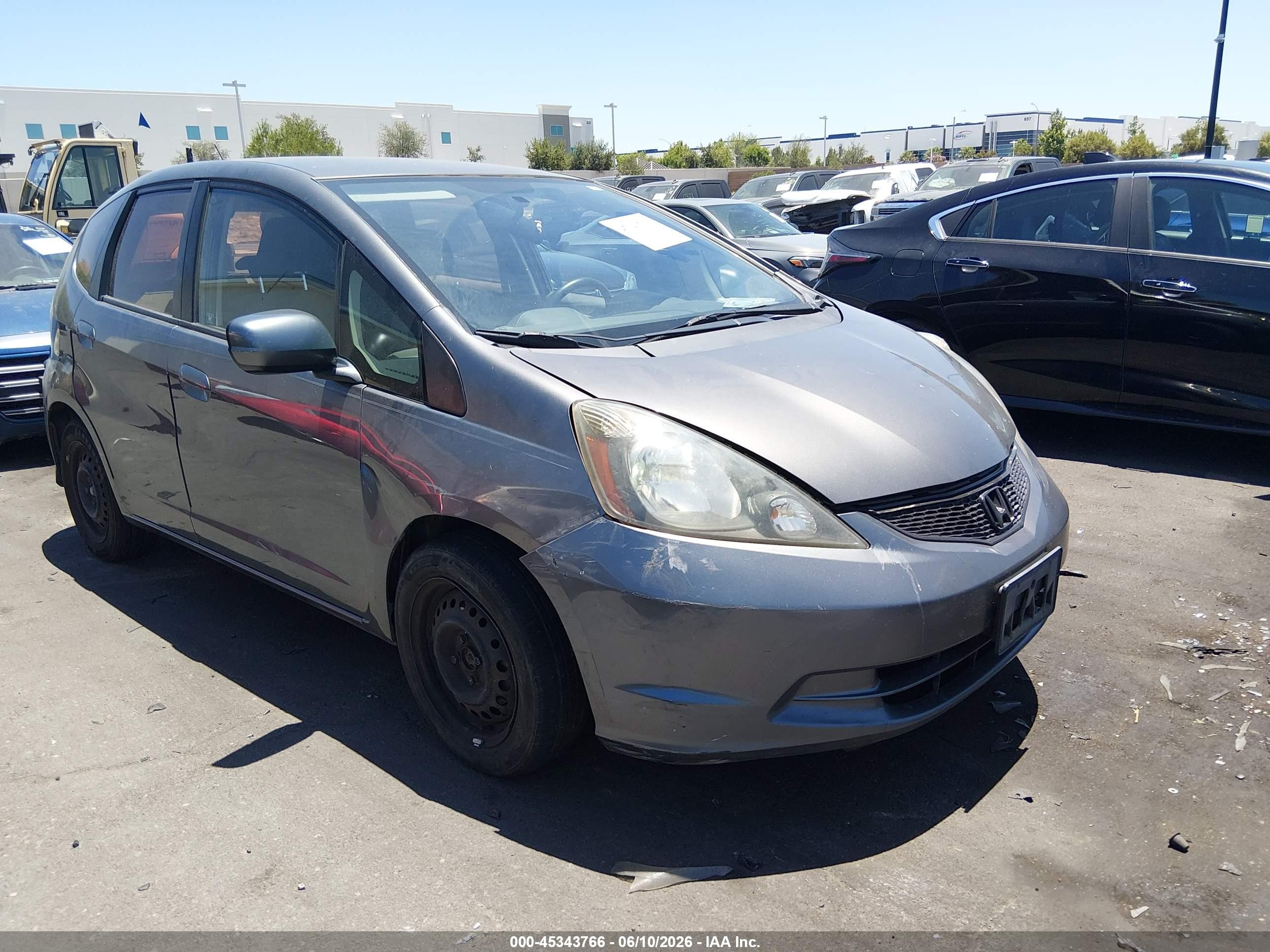 2012 Honda Fit   Gray vin: JHMGE8G39CC026841