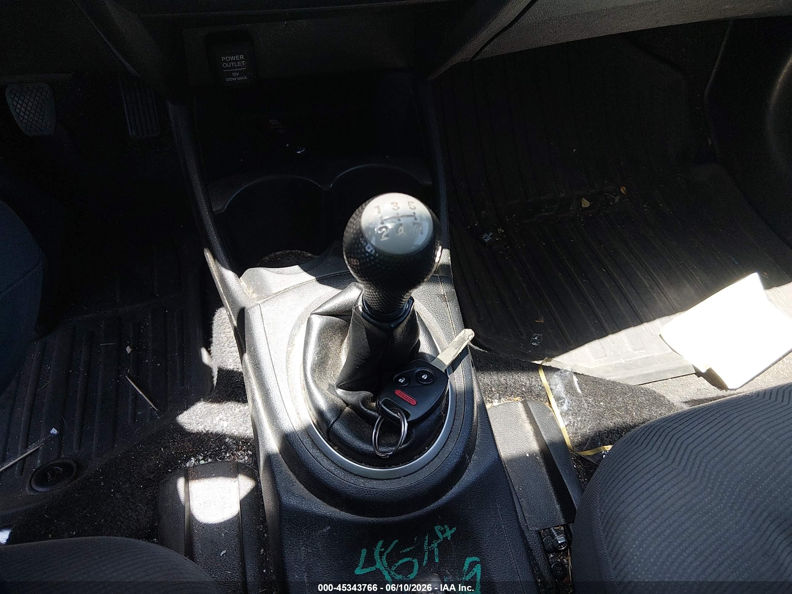 2012 Honda Fit   Gray vin: JHMGE8G39CC026841