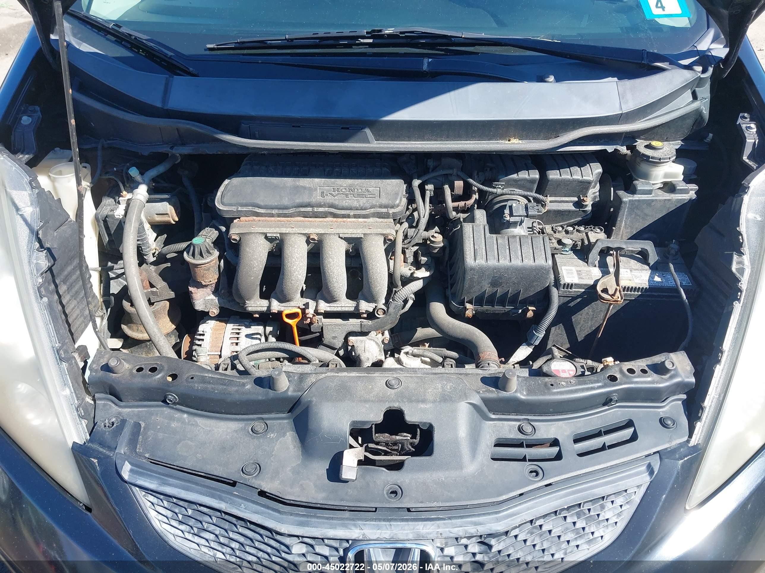 2011 Honda Fit   Black vin: JHMGE8G3XBS006344