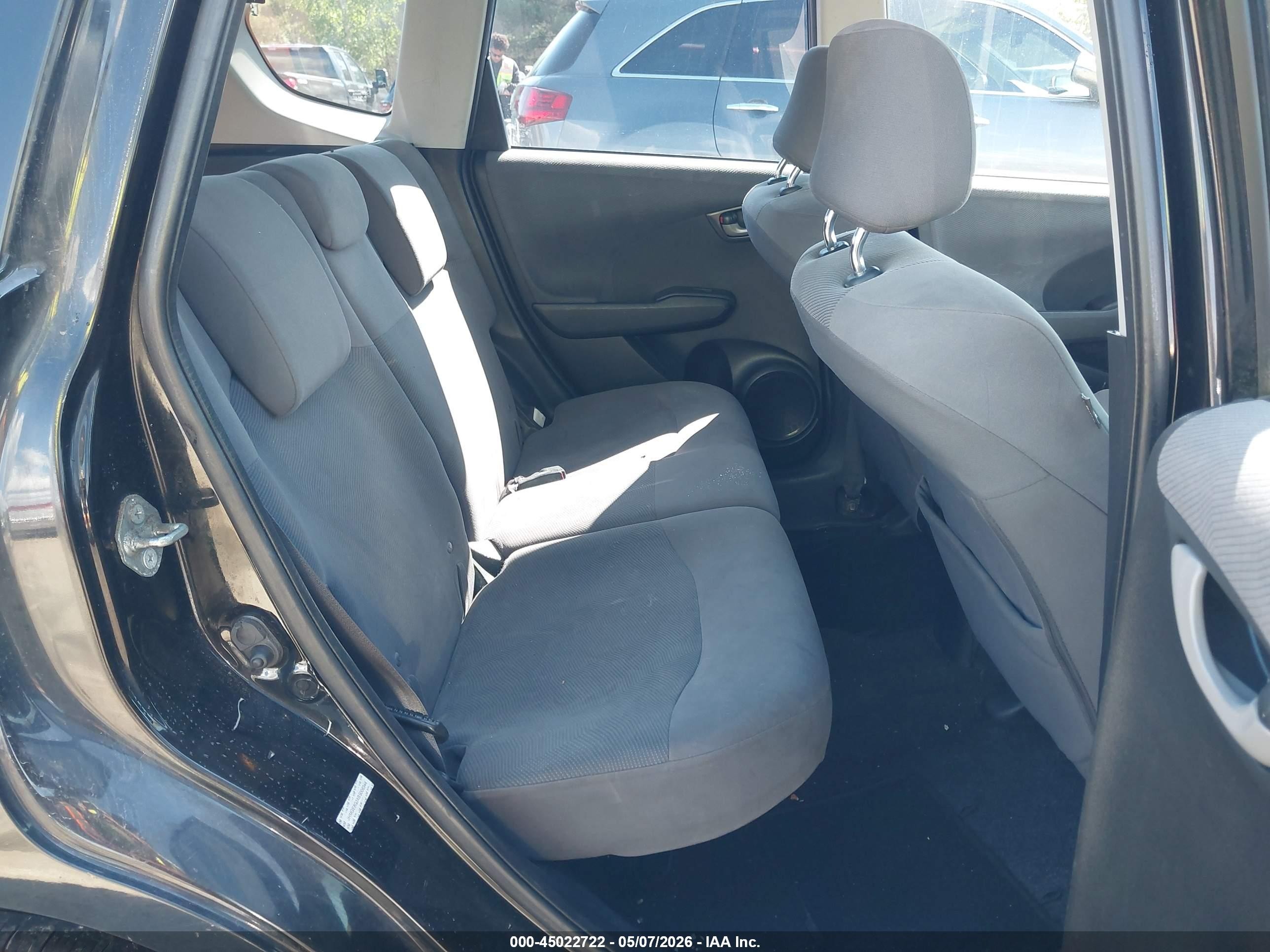 2011 Honda Fit   Black vin: JHMGE8G3XBS006344