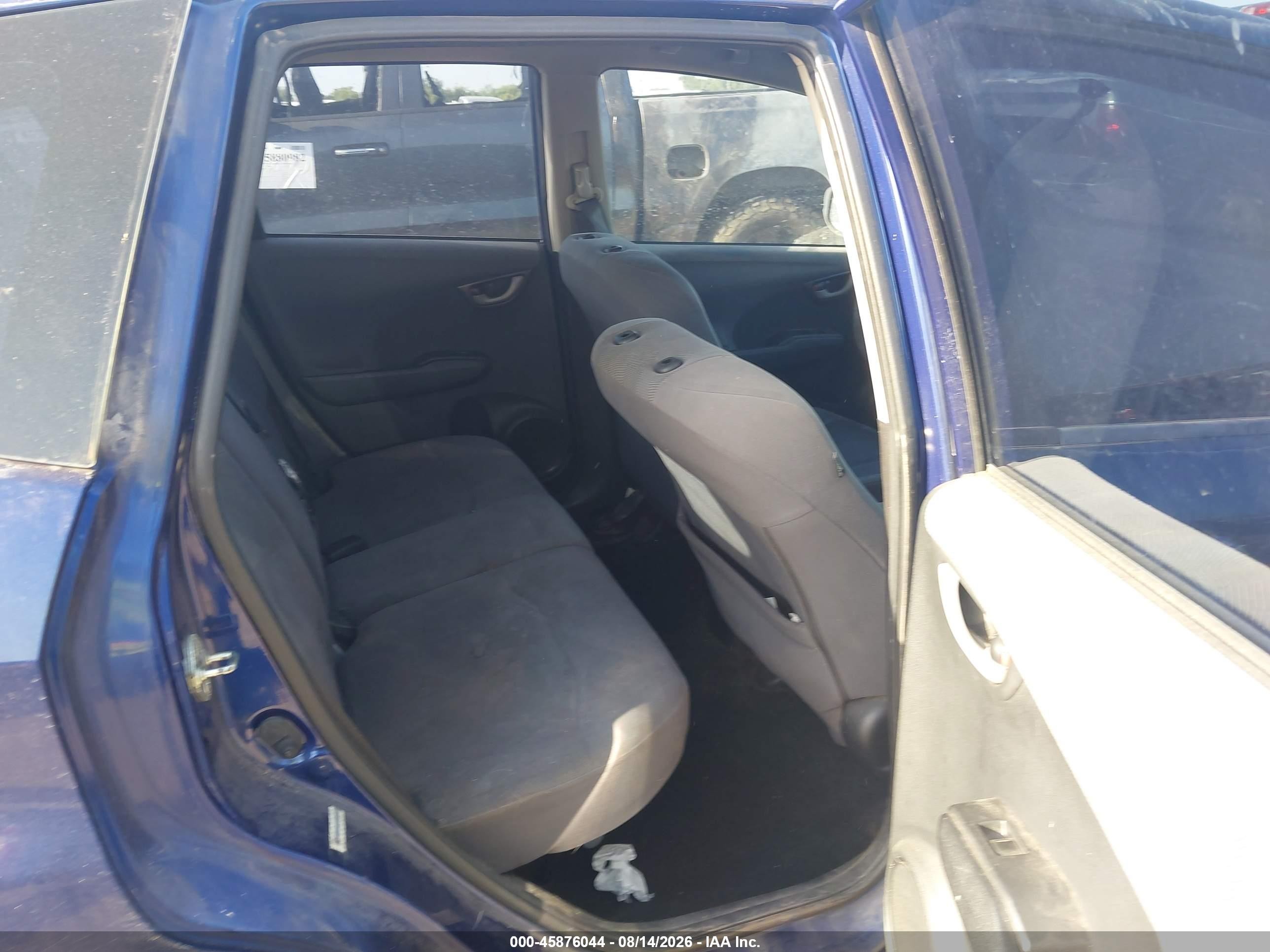 2012 Honda Fit Blue vin: JHMGE8G3XCC004329