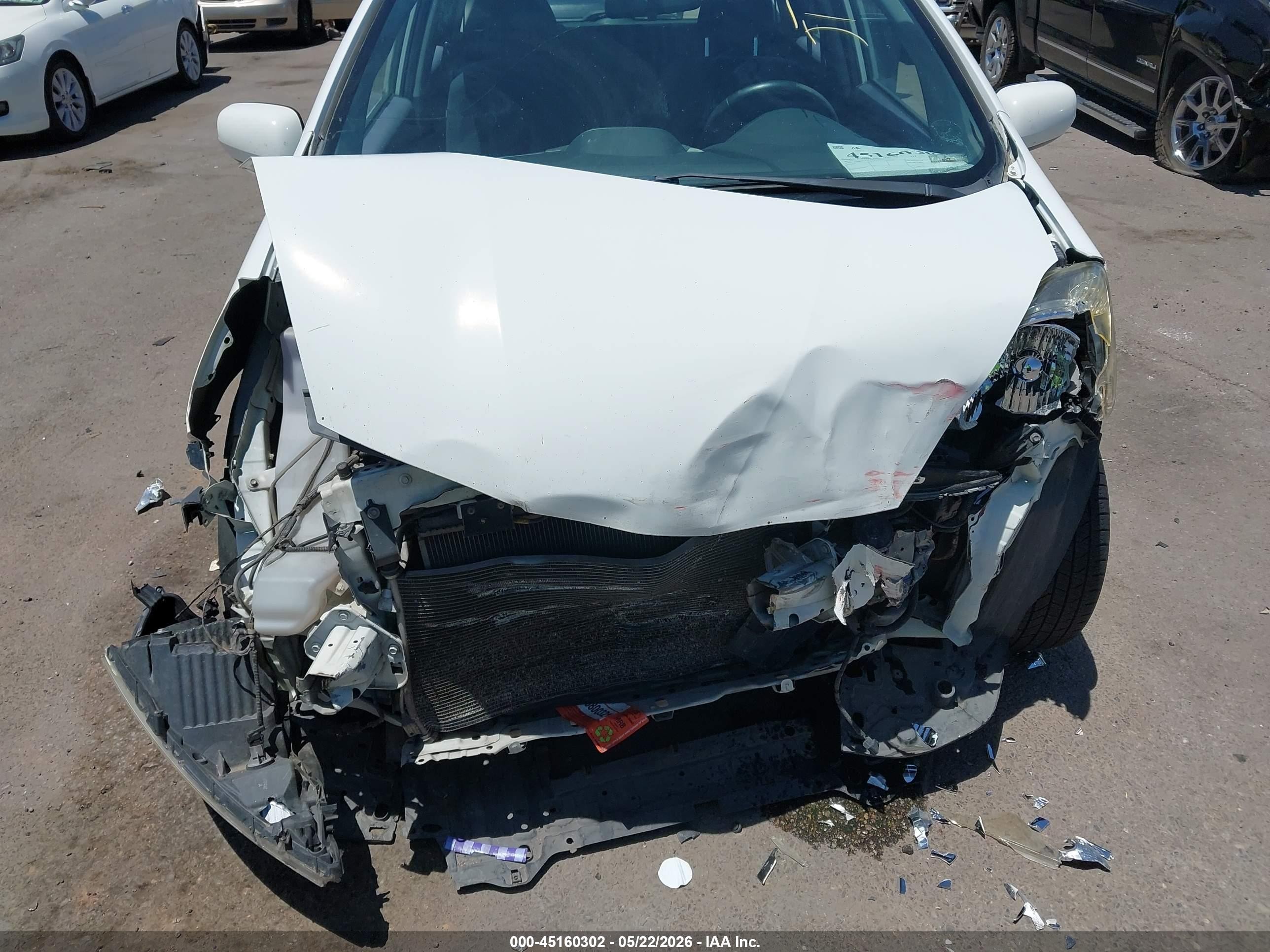 2010 Honda Fit Sport Белый vin: JHMGE8G40AS006473