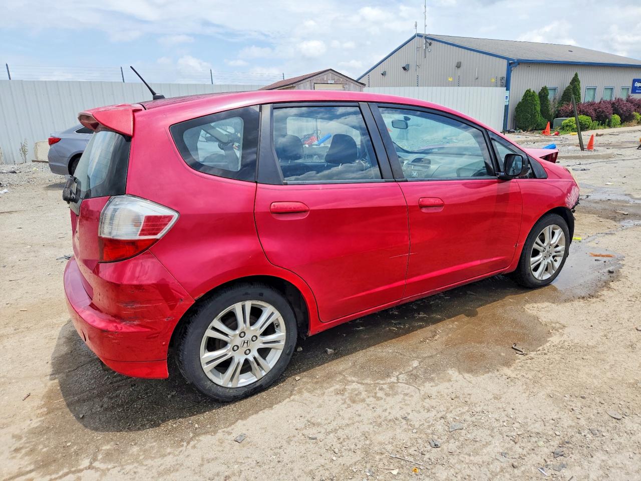 2010 Honda Fit Sport Red vin: JHMGE8G41AC002426