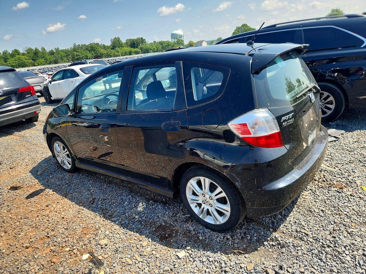 2010 Honda Fit Sport Black vin: JHMGE8G42AC002712