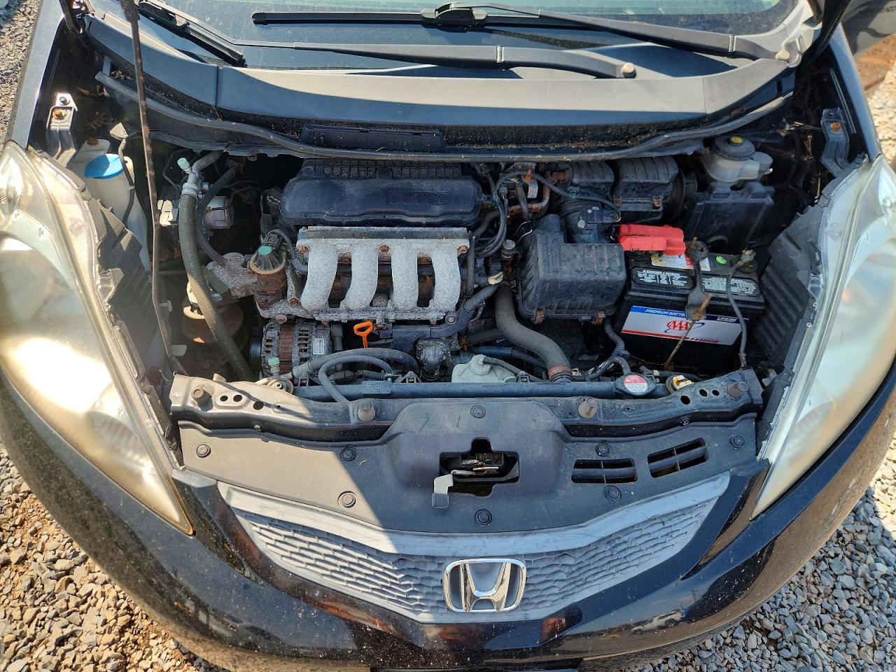 2010 Honda Fit Sport Black vin: JHMGE8G42AC002712