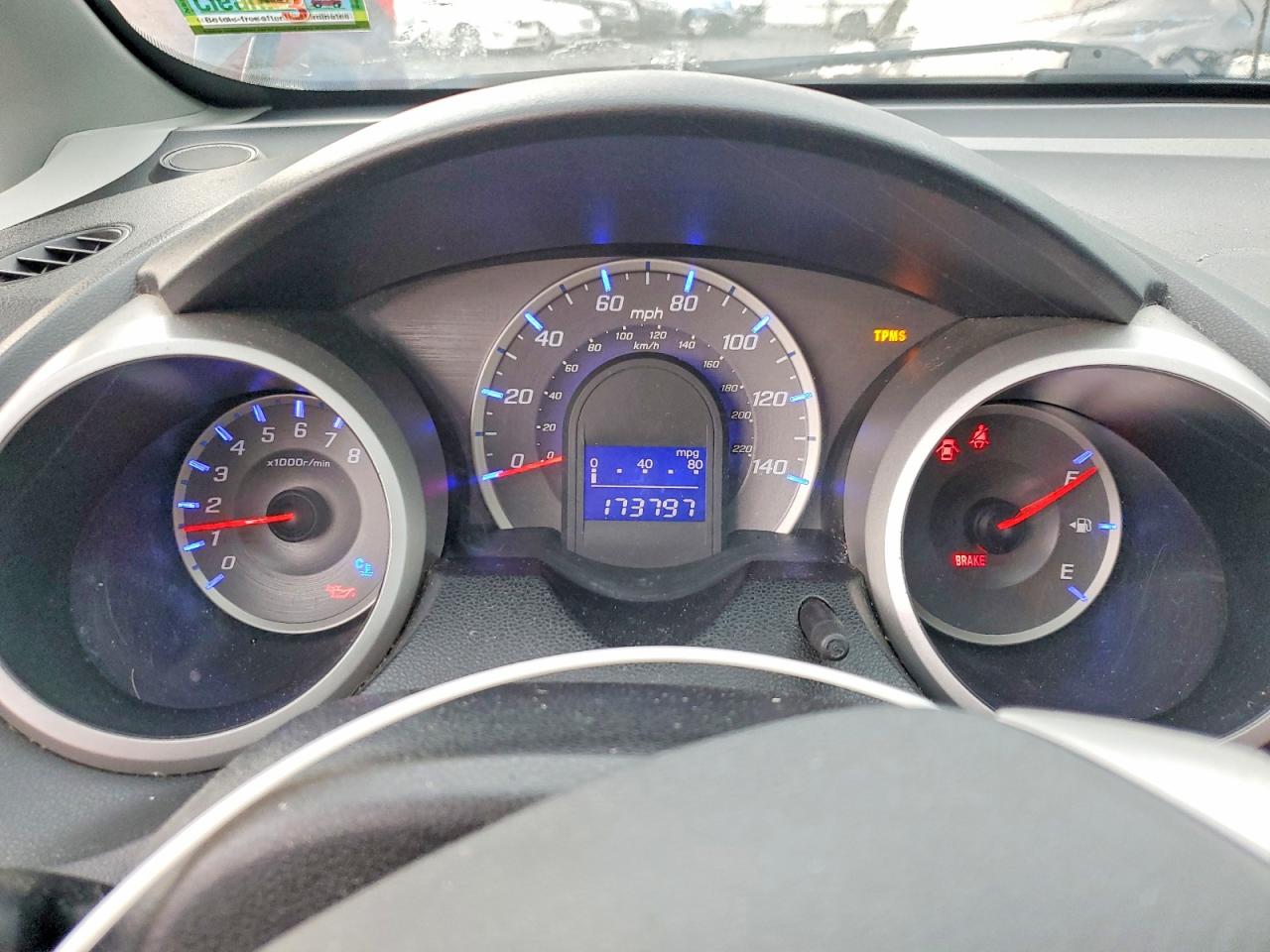 2010 Honda Fit Sport Black vin: JHMGE8G42AC002712