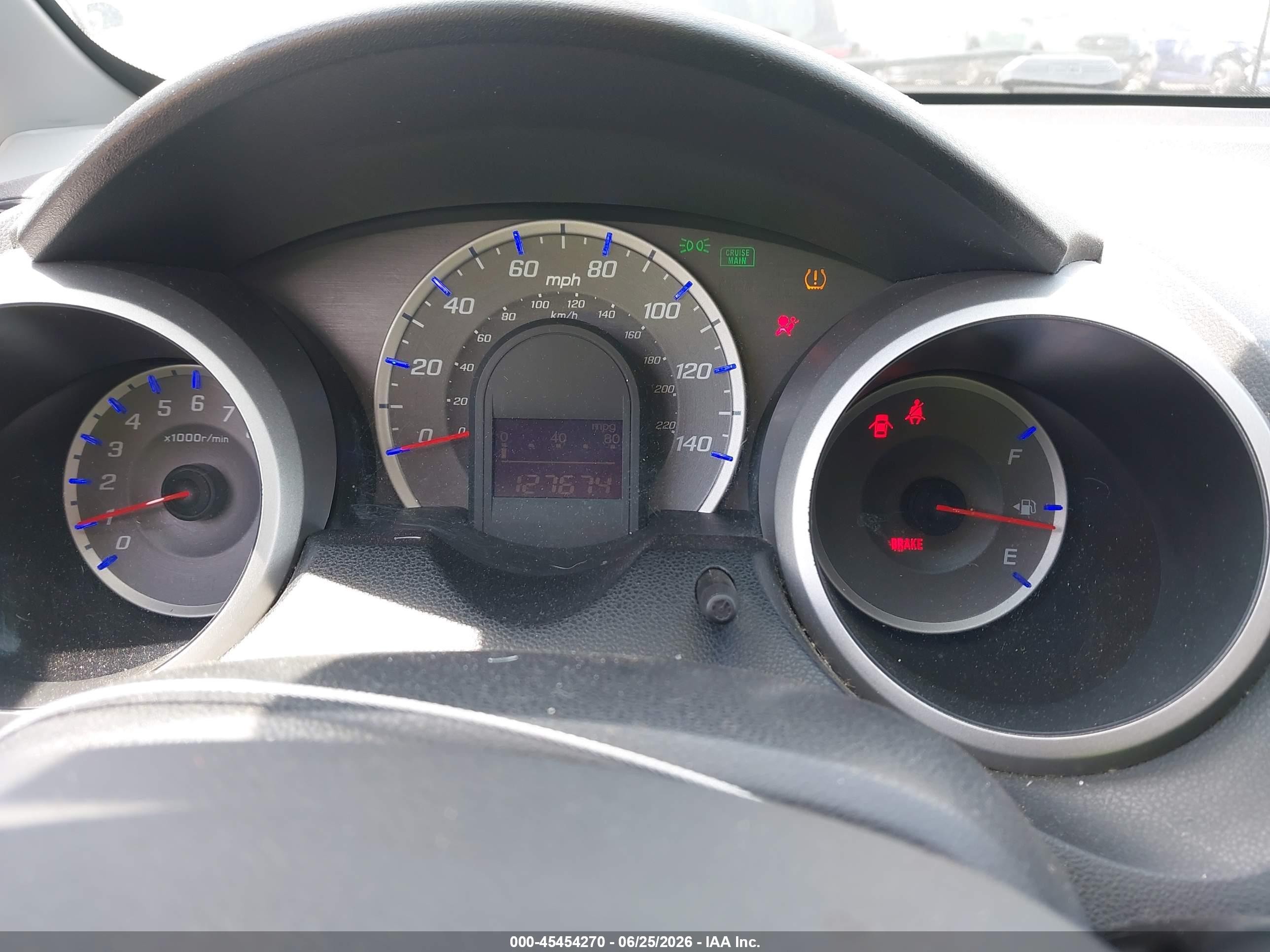 2010 Honda Fit Sport White vin: JHMGE8G45AS011944
