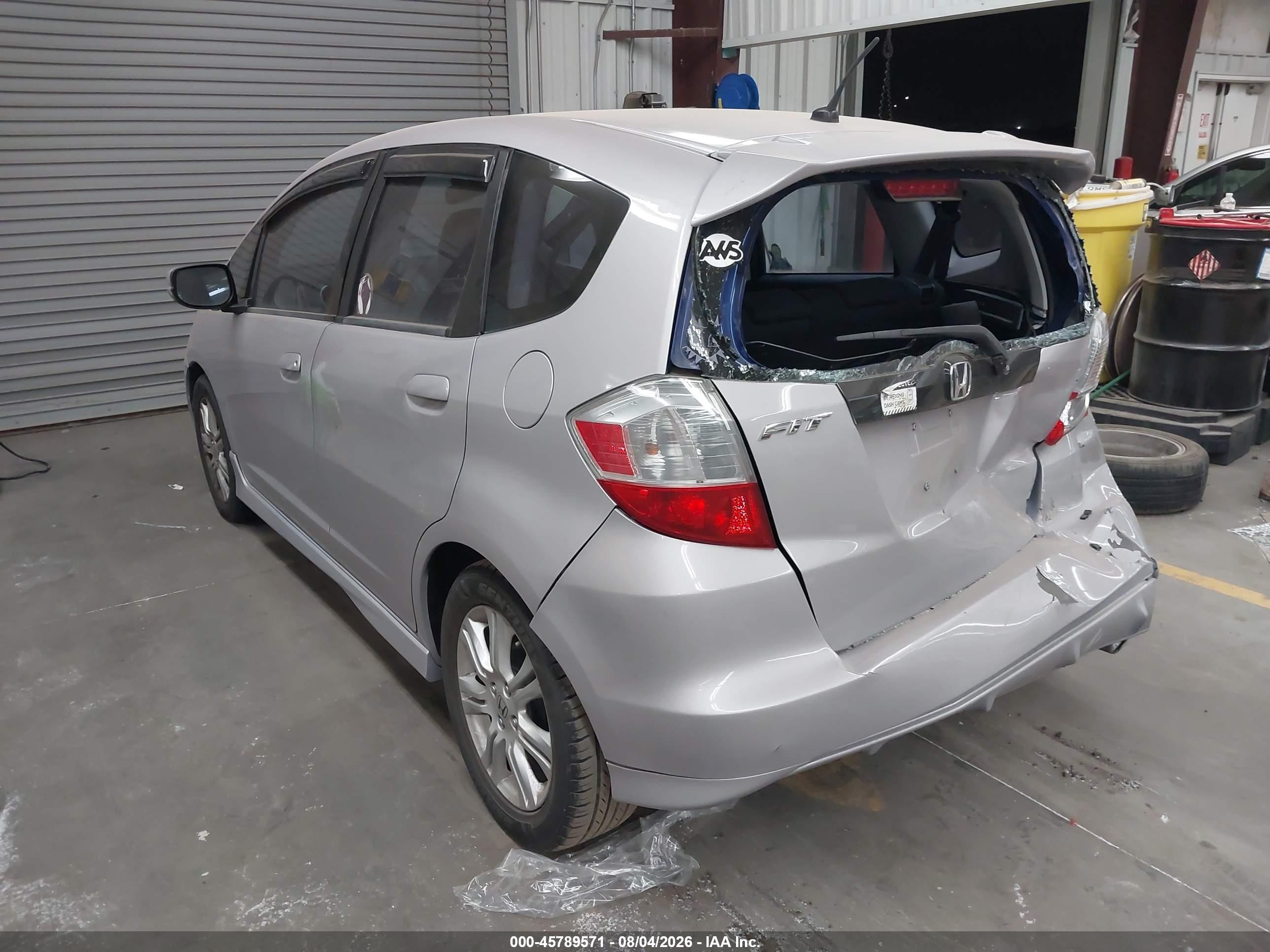 2010 Honda Fit Sport Pewter vin: JHMGE8G45AS027741