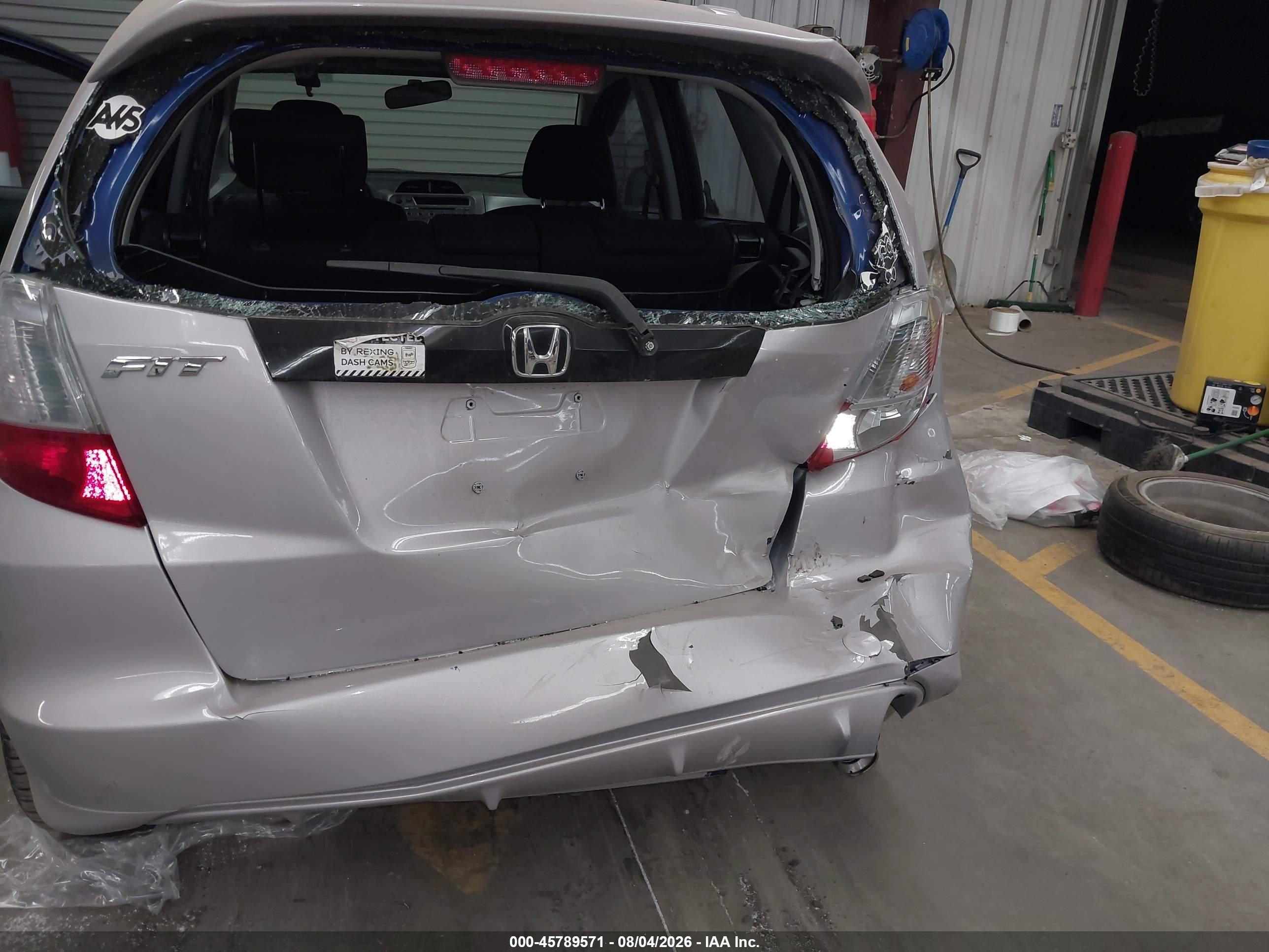 2010 Honda Fit Sport Pewter vin: JHMGE8G45AS027741