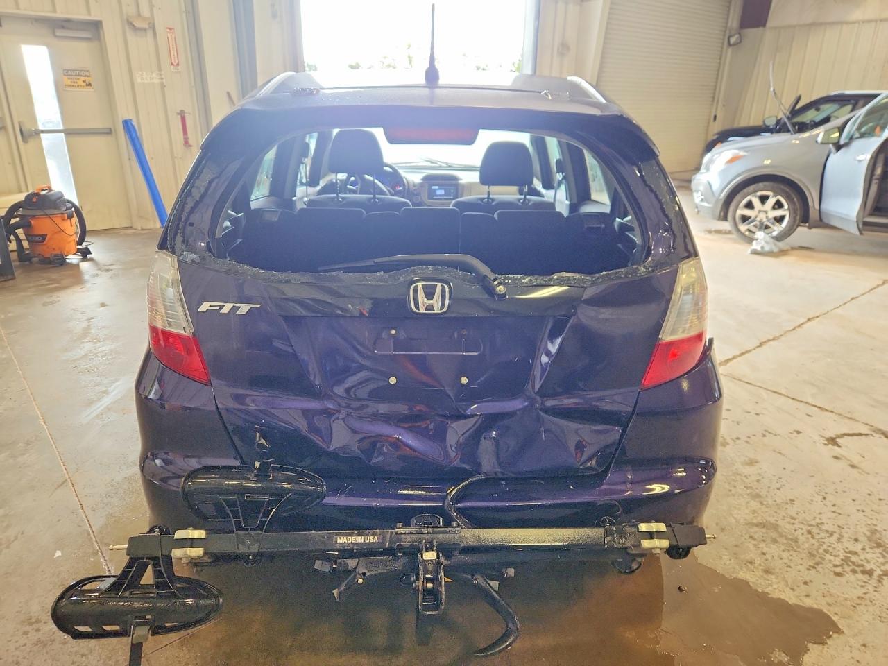 2010 Honda Fit Sport Blue vin: JHMGE8G46AC032506
