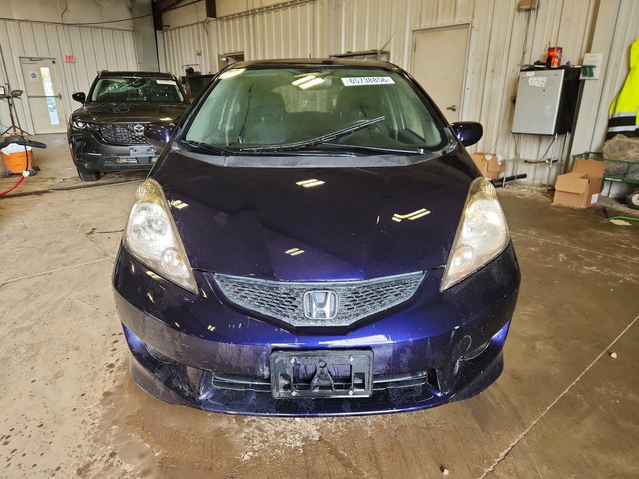 2010 Honda Fit Sport Blue vin: JHMGE8G46AC032506