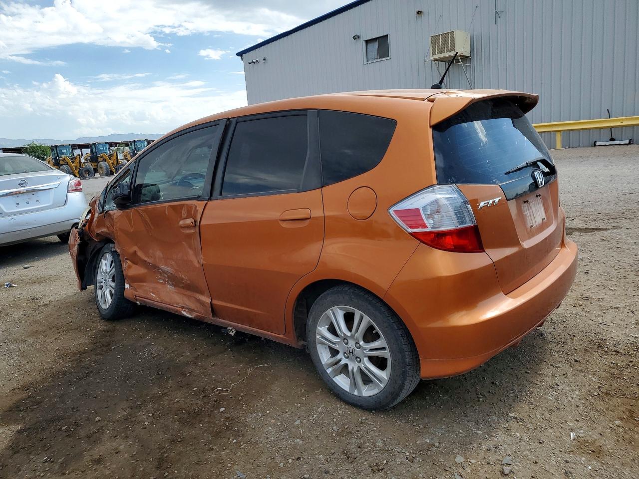 2010 Honda Fit Sport Оранжевый vin: JHMGE8G47AC022759
