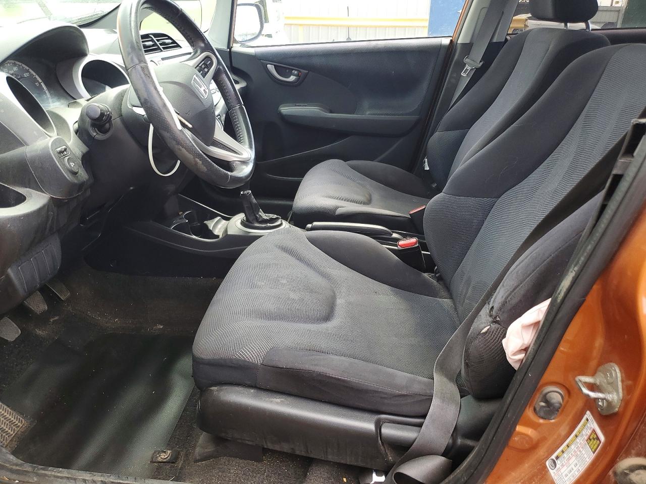 2010 Honda Fit Sport Оранжевый vin: JHMGE8G47AC022759