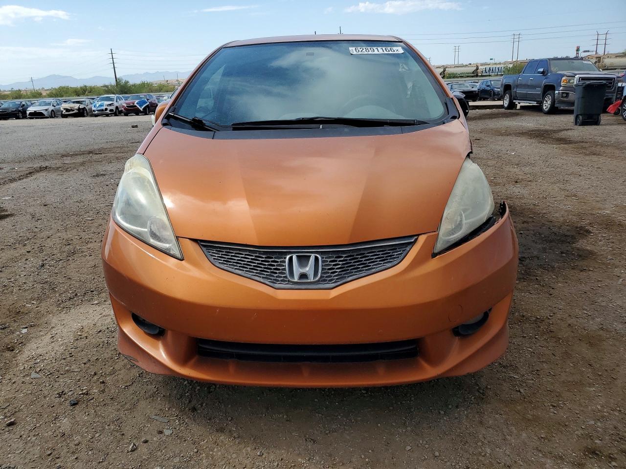2010 Honda Fit Sport Оранжевый vin: JHMGE8G47AC022759