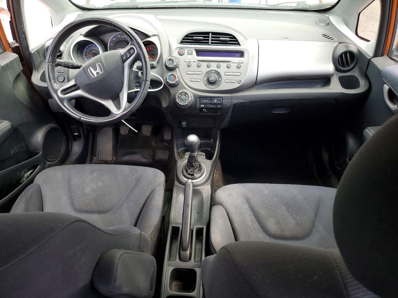 2010 Honda Fit Sport Оранжевый vin: JHMGE8G47AC022759