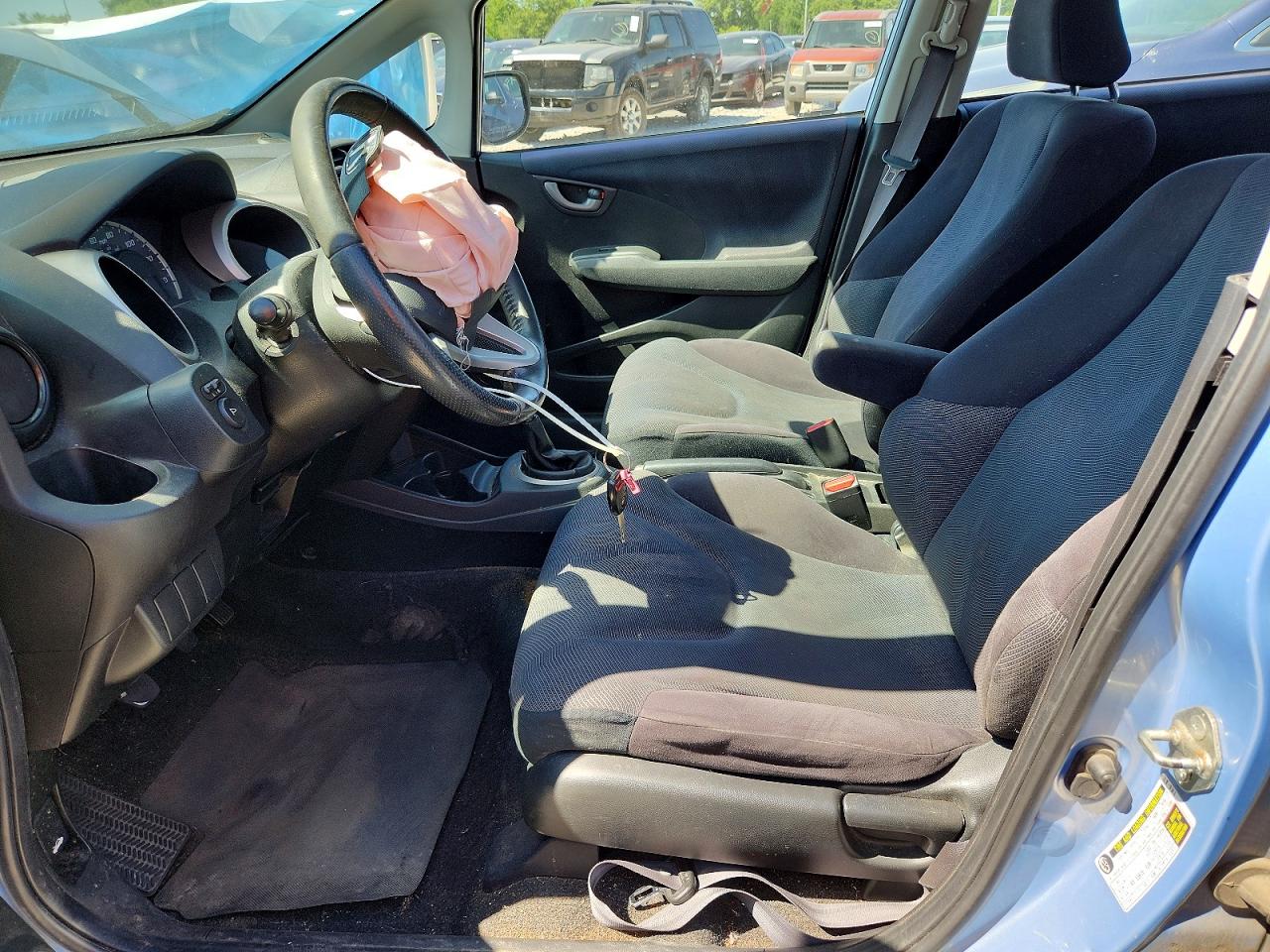 2010 Honda Fit Sport Blue vin: JHMGE8G47AC037486