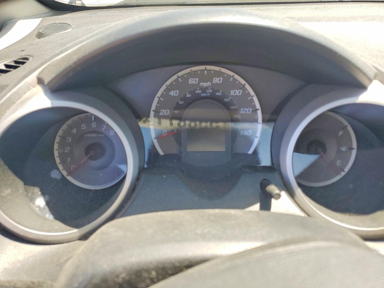 2010 Honda Fit Sport Blue vin: JHMGE8G47AC037486