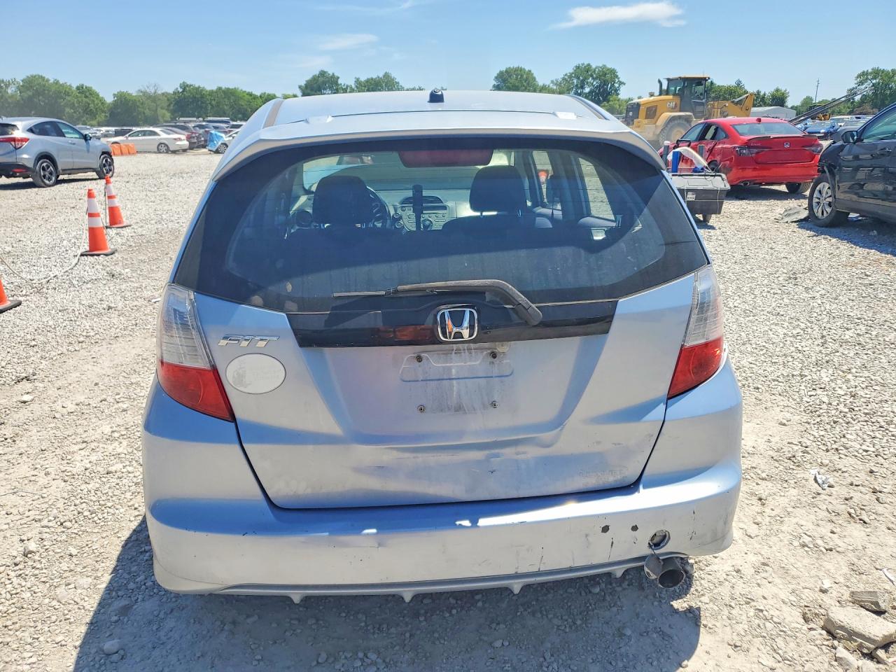 2010 Honda Fit Sport Blue vin: JHMGE8G47AC037486