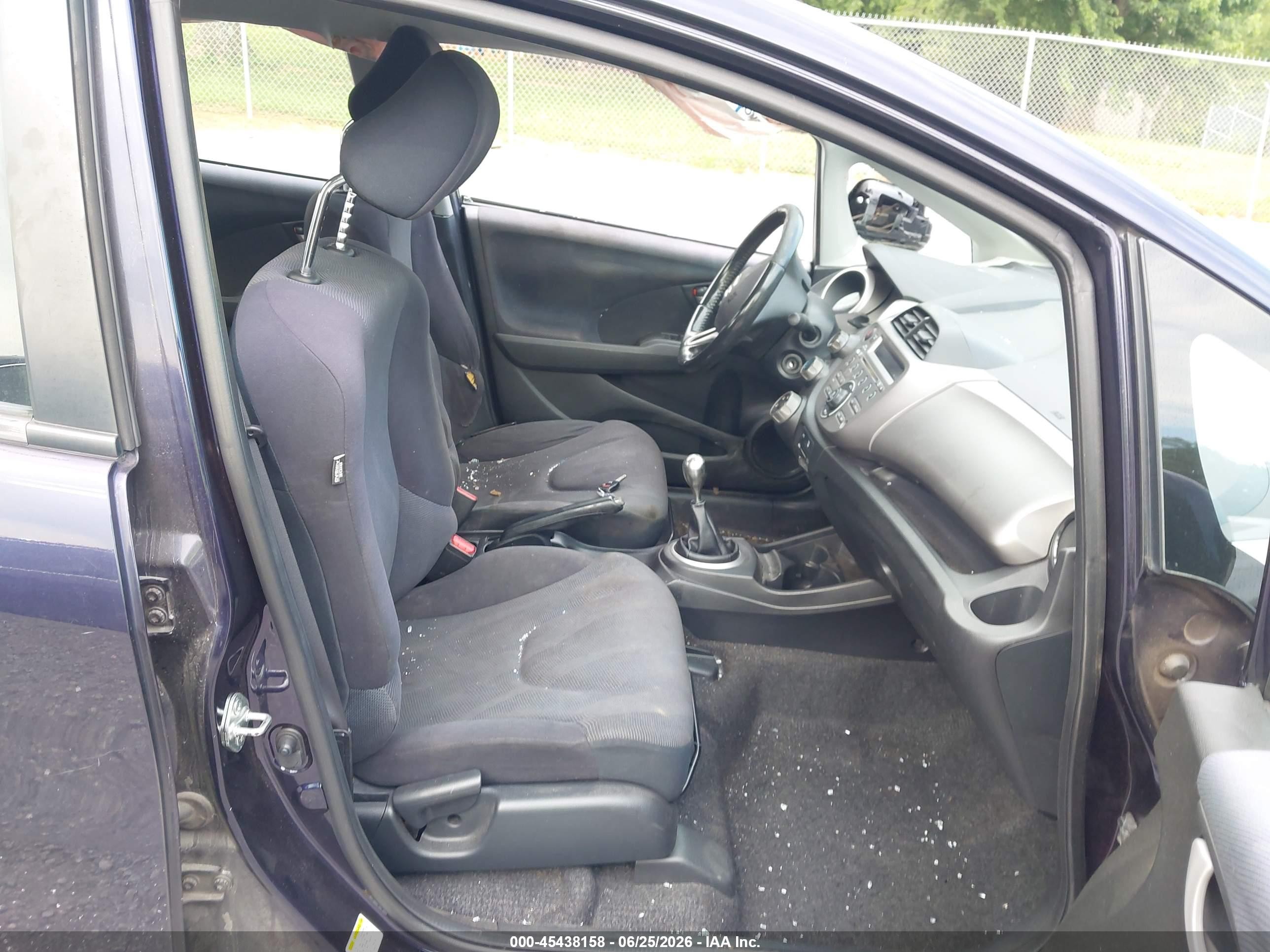 2010 Honda Fit Sport Blue vin: JHMGE8G48AS006818